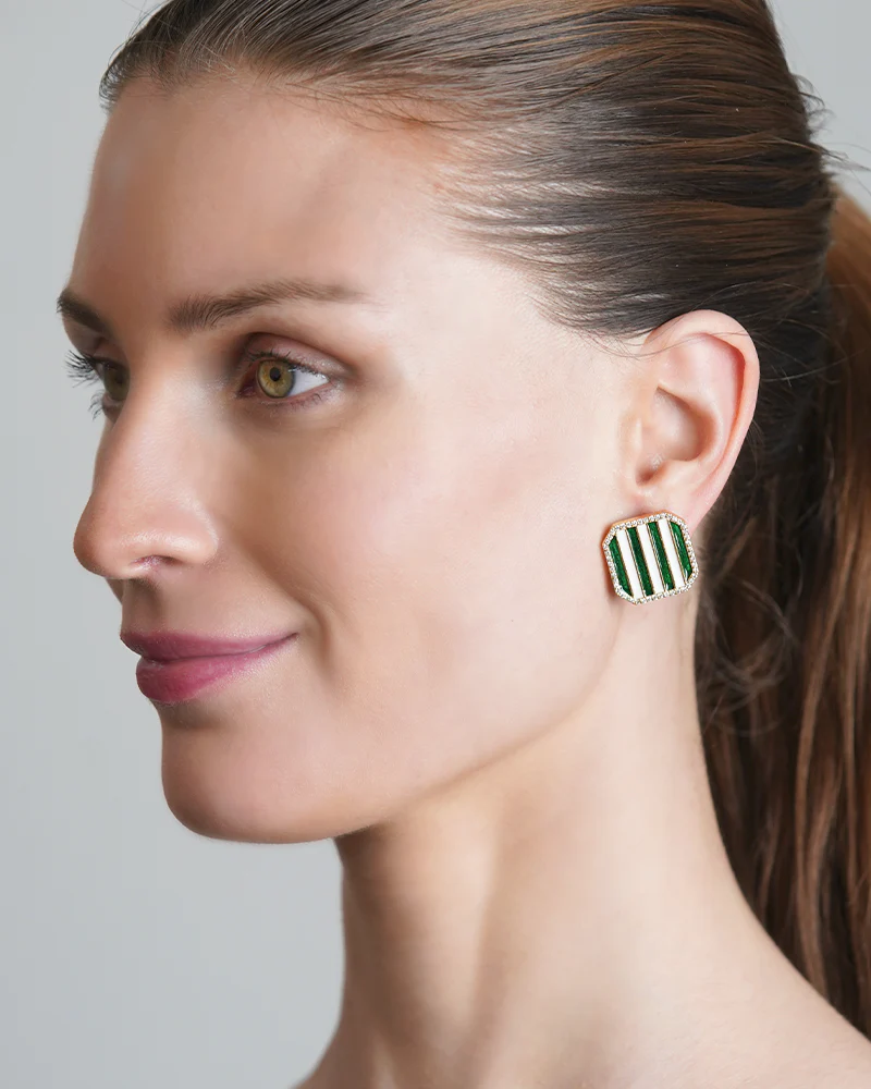 Adventure Awaits Earrings (Green) - Image 2