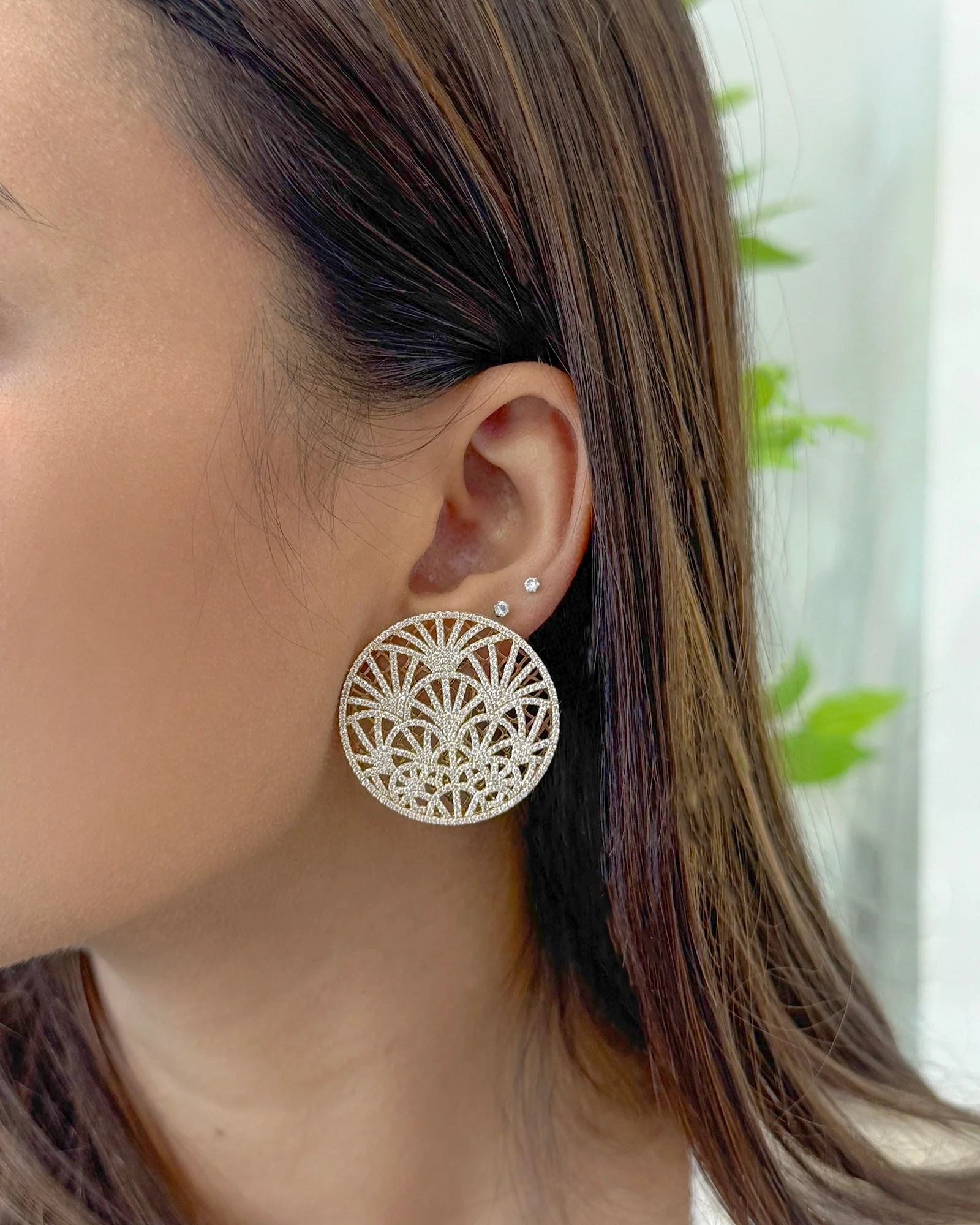 Palmetto Earrings - Image 4