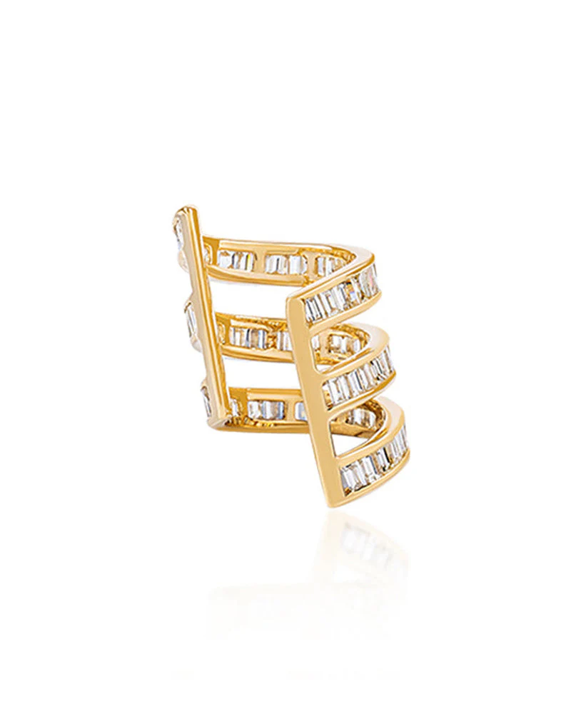 Baguette Blaze Earcuff - Image 3