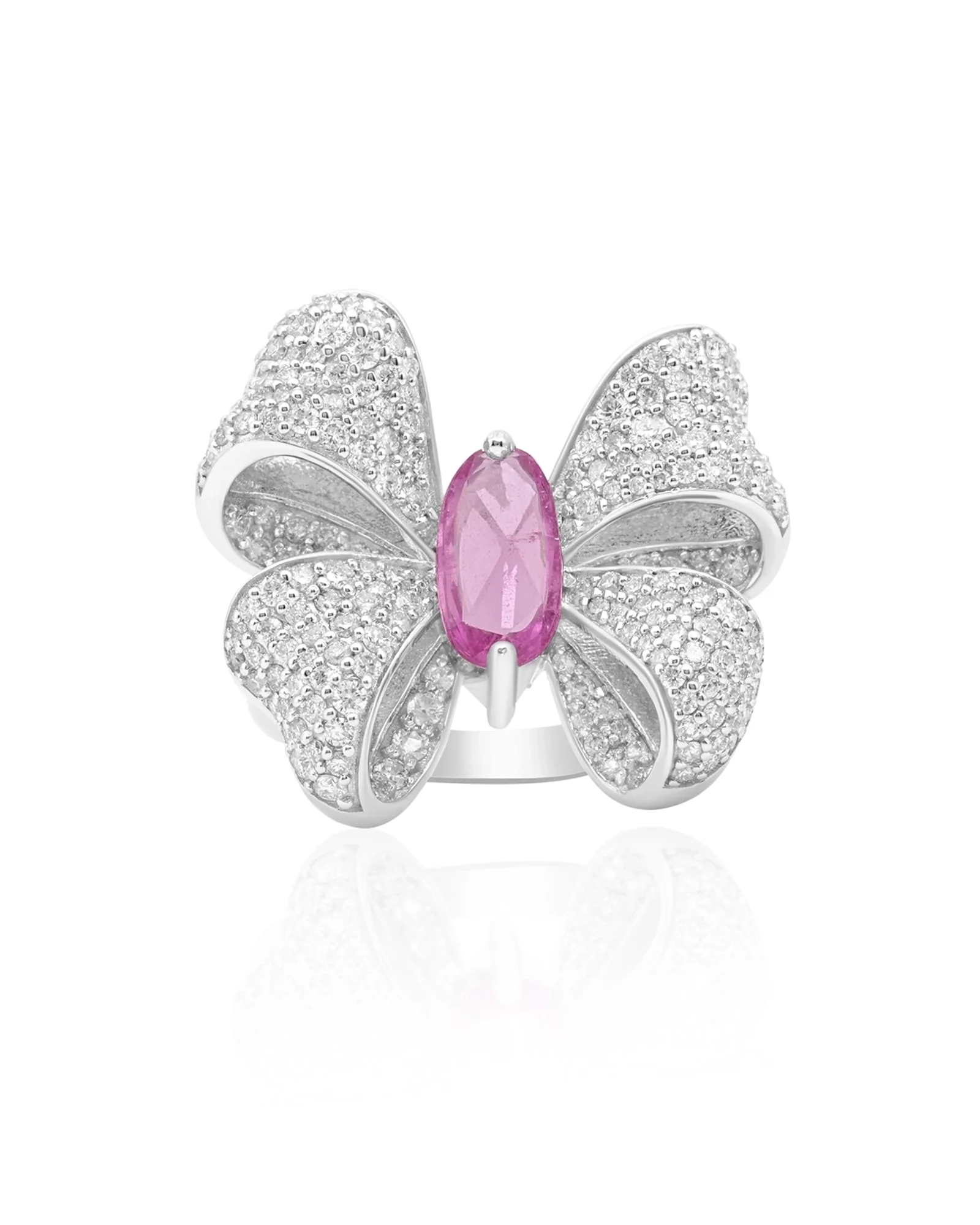 Blush Bow Ring