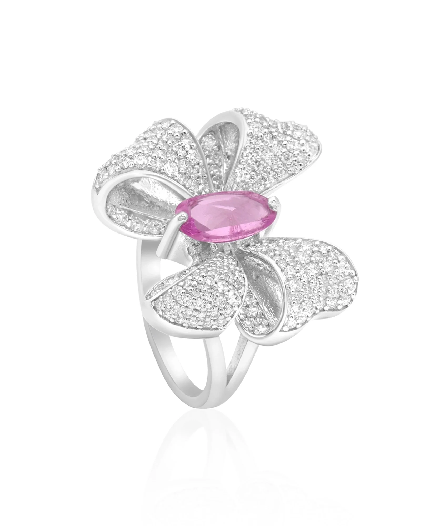 Blush Bow Ring - Image 4