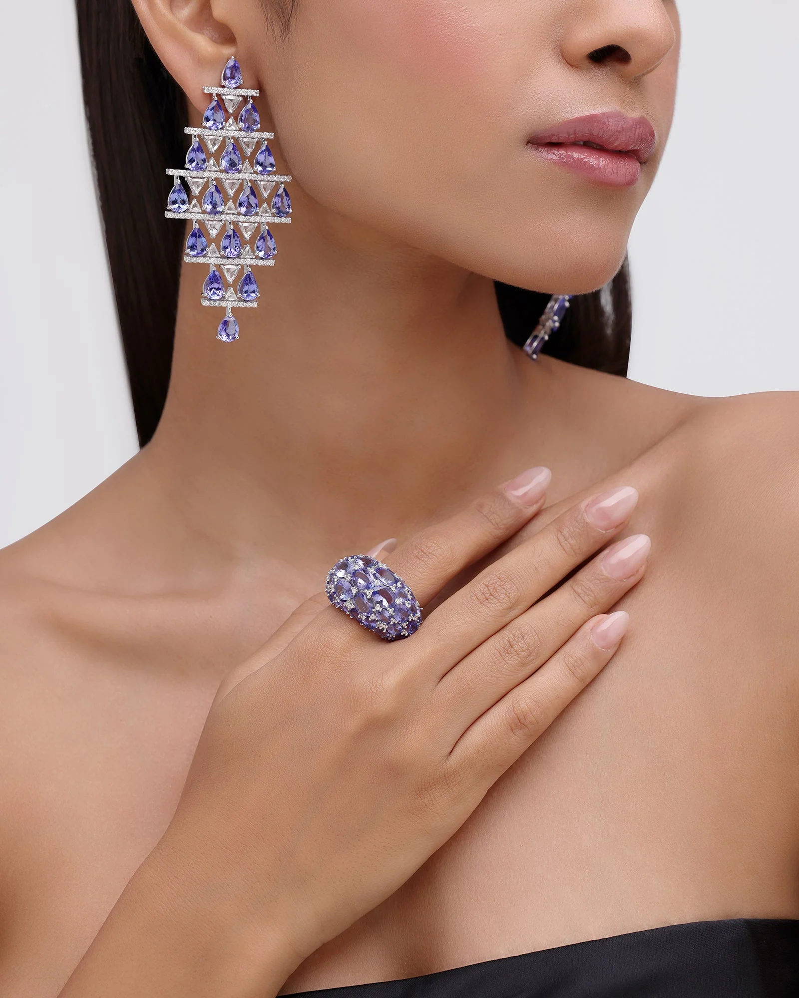 Candy Crush Ring (Blue sapphire) - Image 2