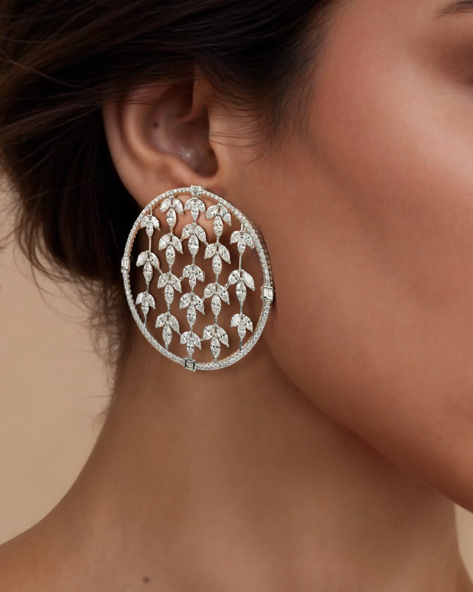 Celestia Loop Earrings - Image 2