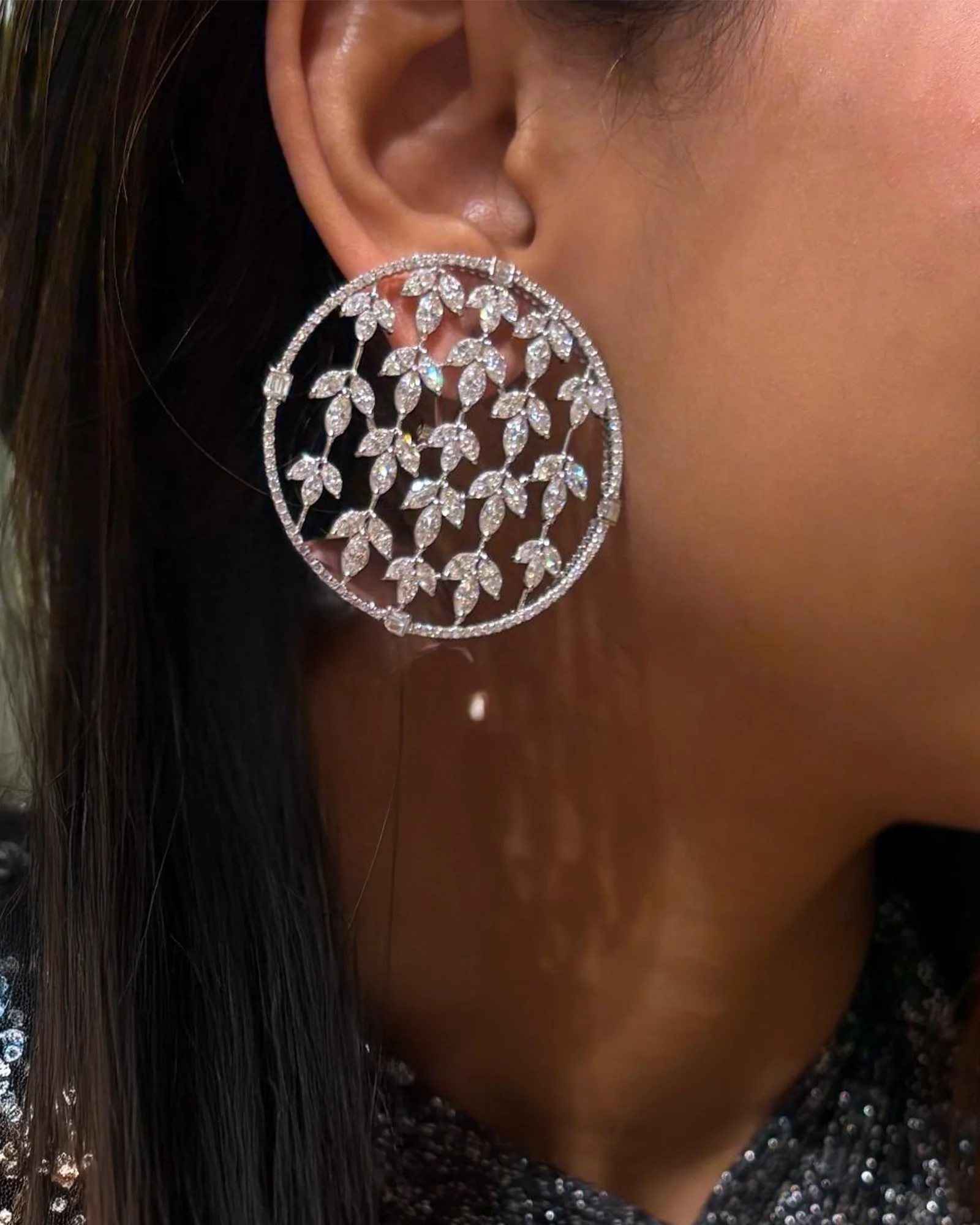 Celestia Loop Earrings - Image 3