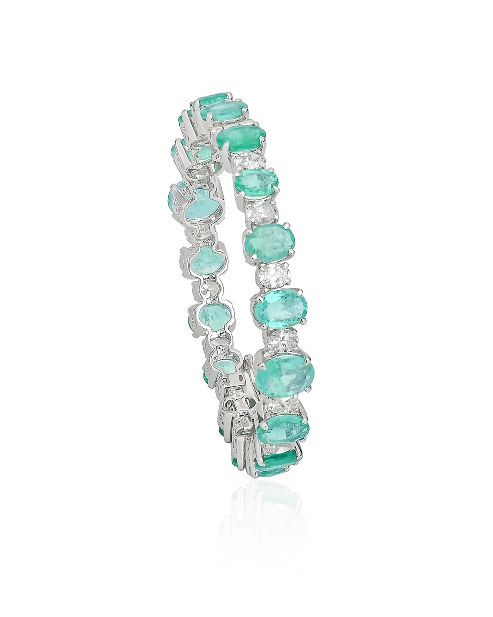 Cipresso Emerald Bangle - Image 3
