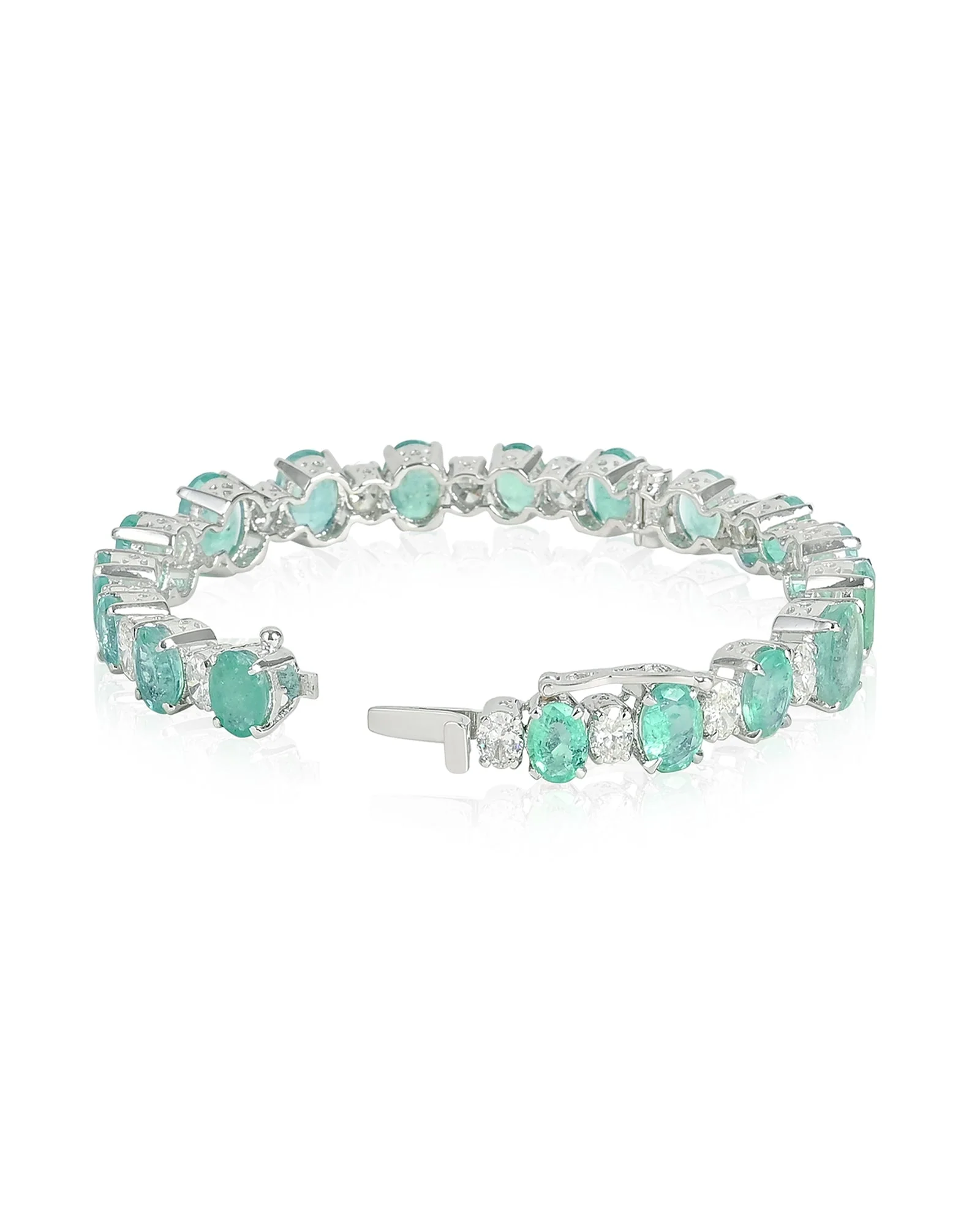 Cipresso Emerald Bangle - Image 4