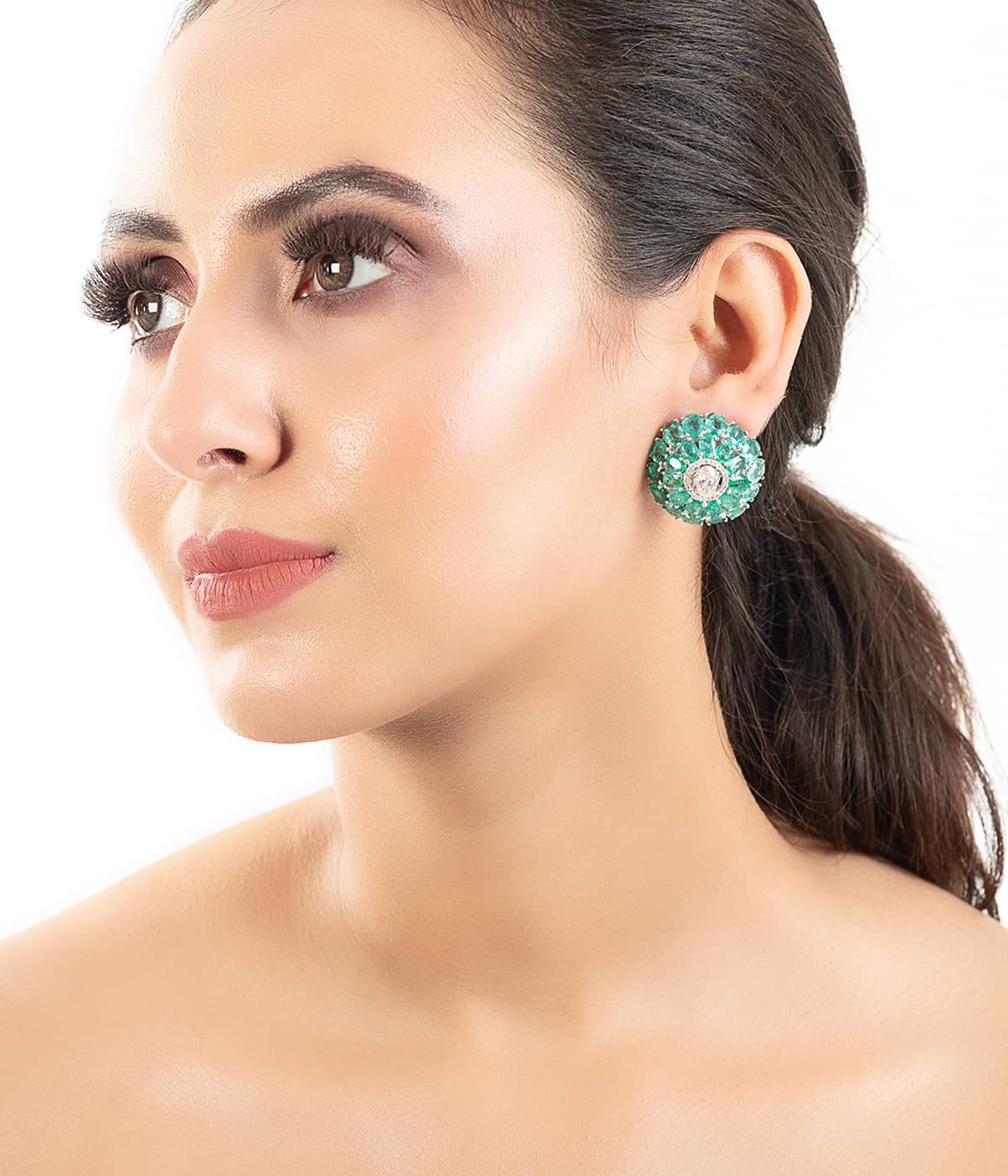 Colour Me Green Earrings - Image 2