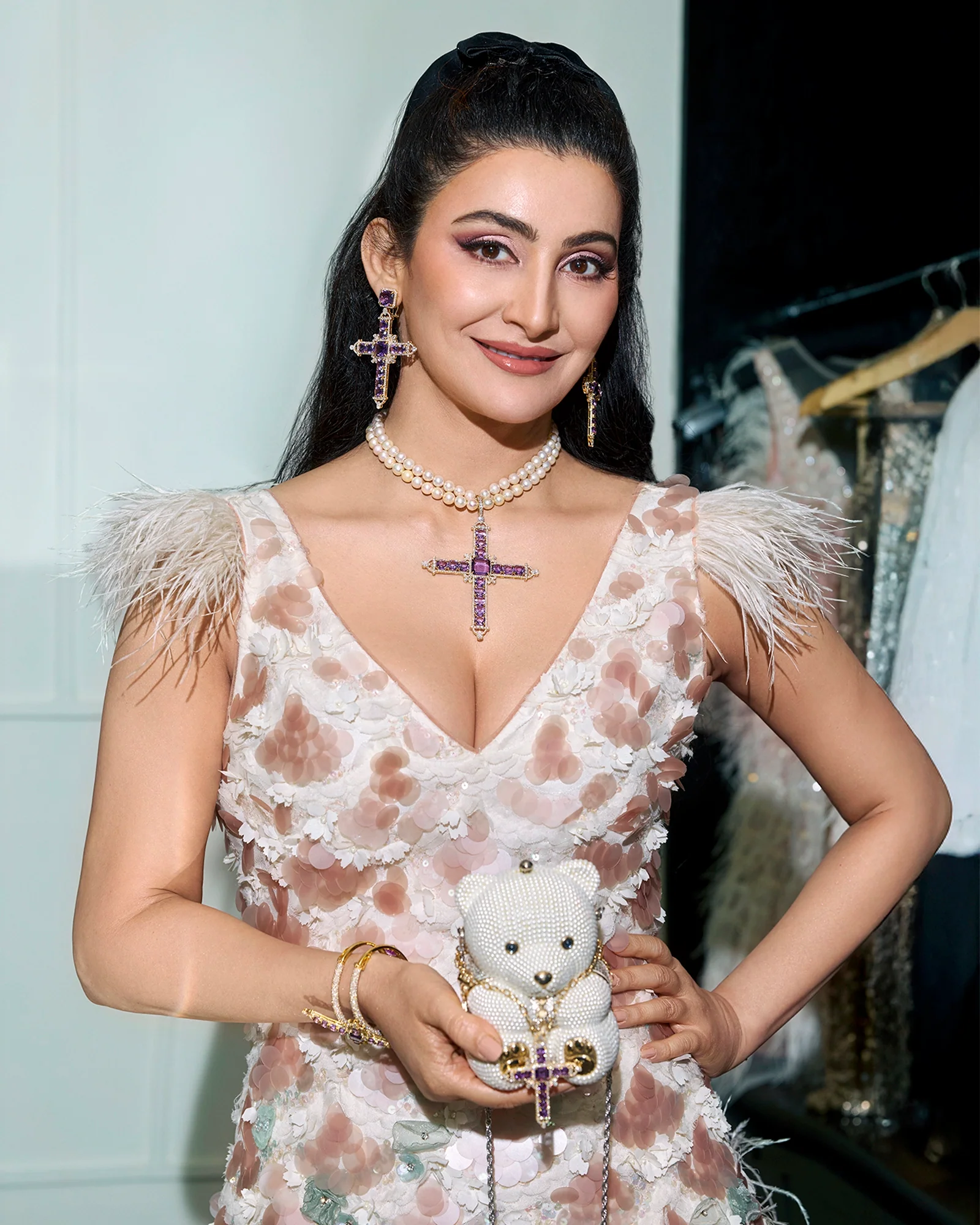 Cross My Heart Choker
