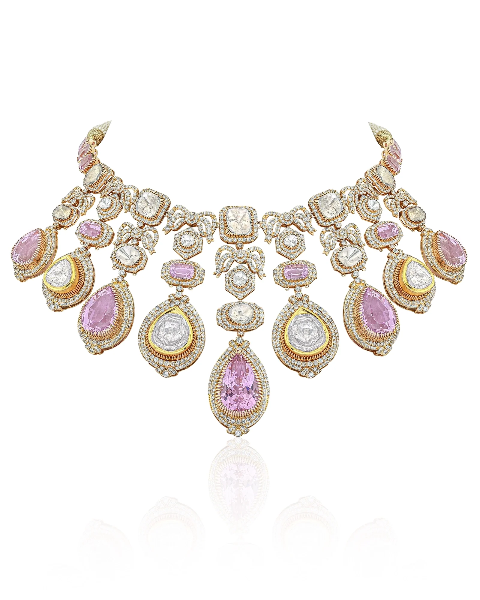 Crown Cascade Necklace