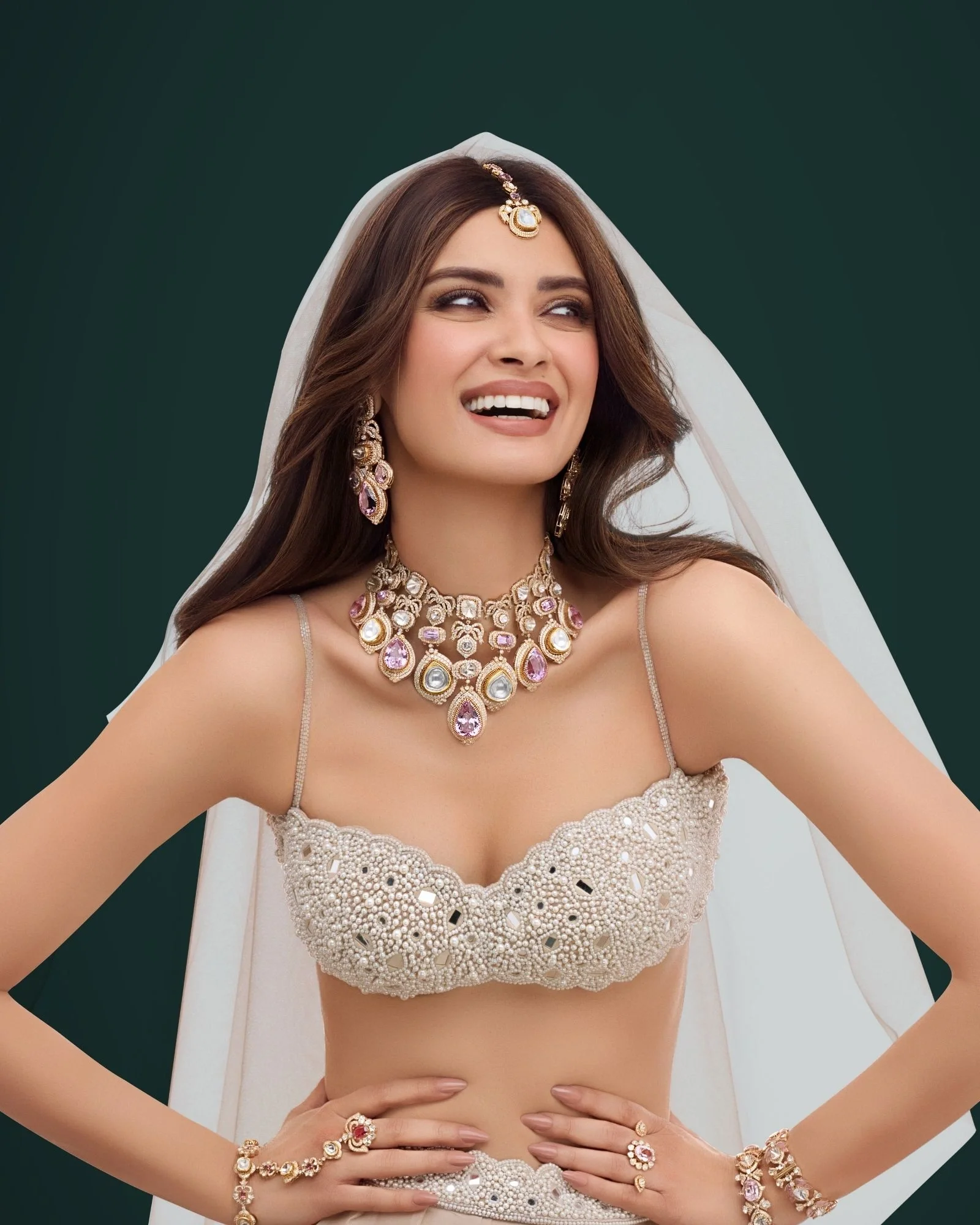 Crown Cascade Necklace - Image 2