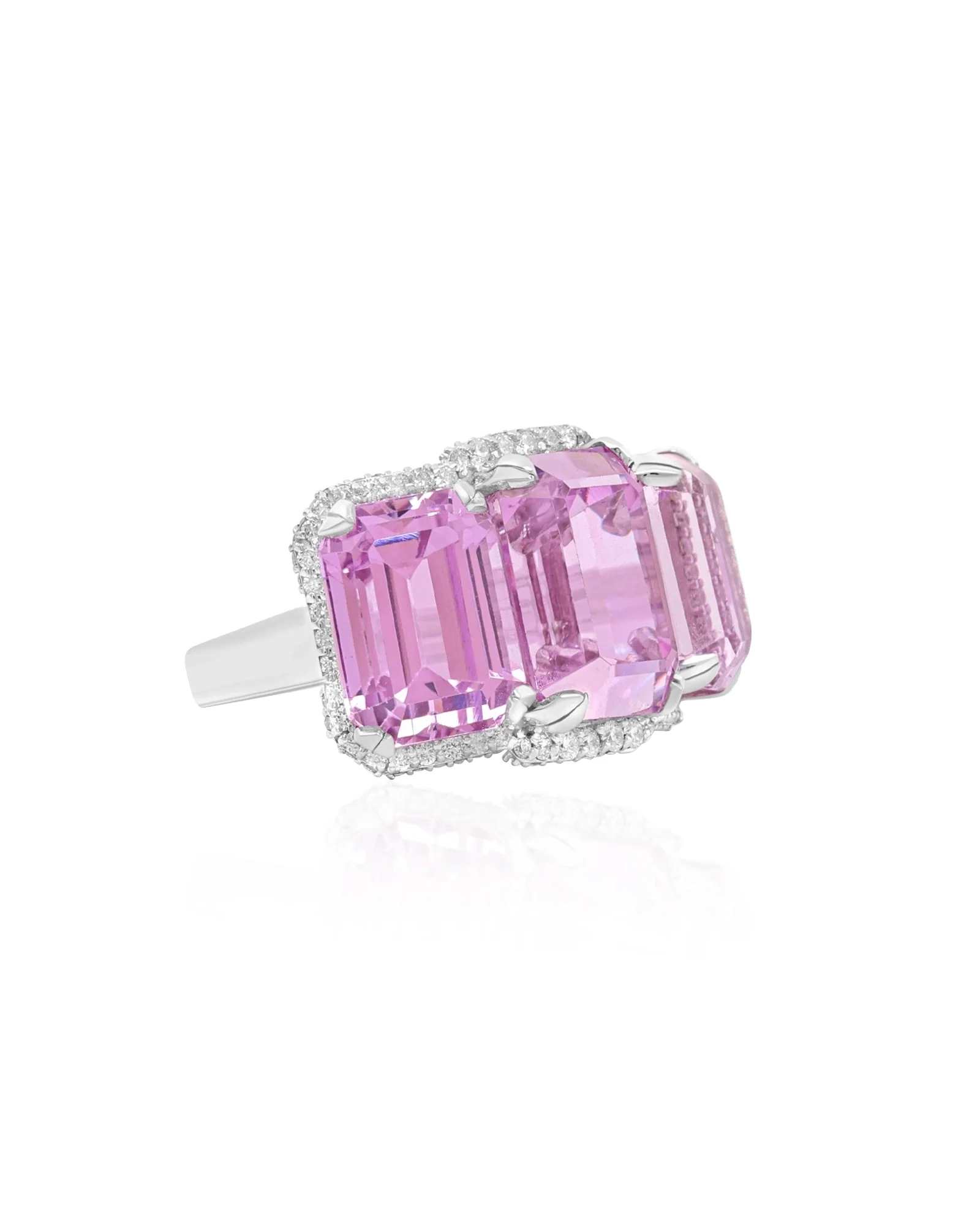 Crown Kunzite Ring - Image 3