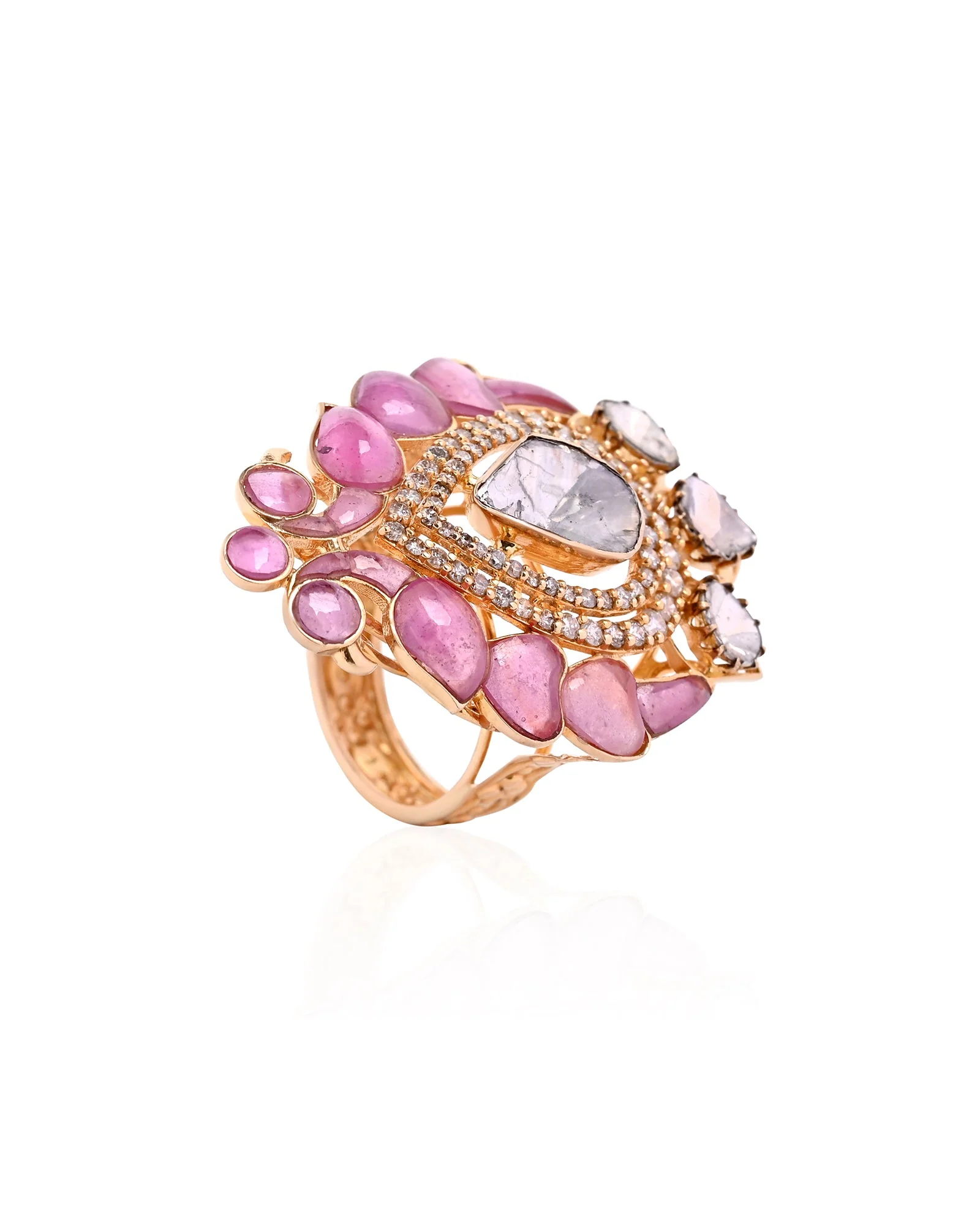 Dancing Peacock Ring - Image 3