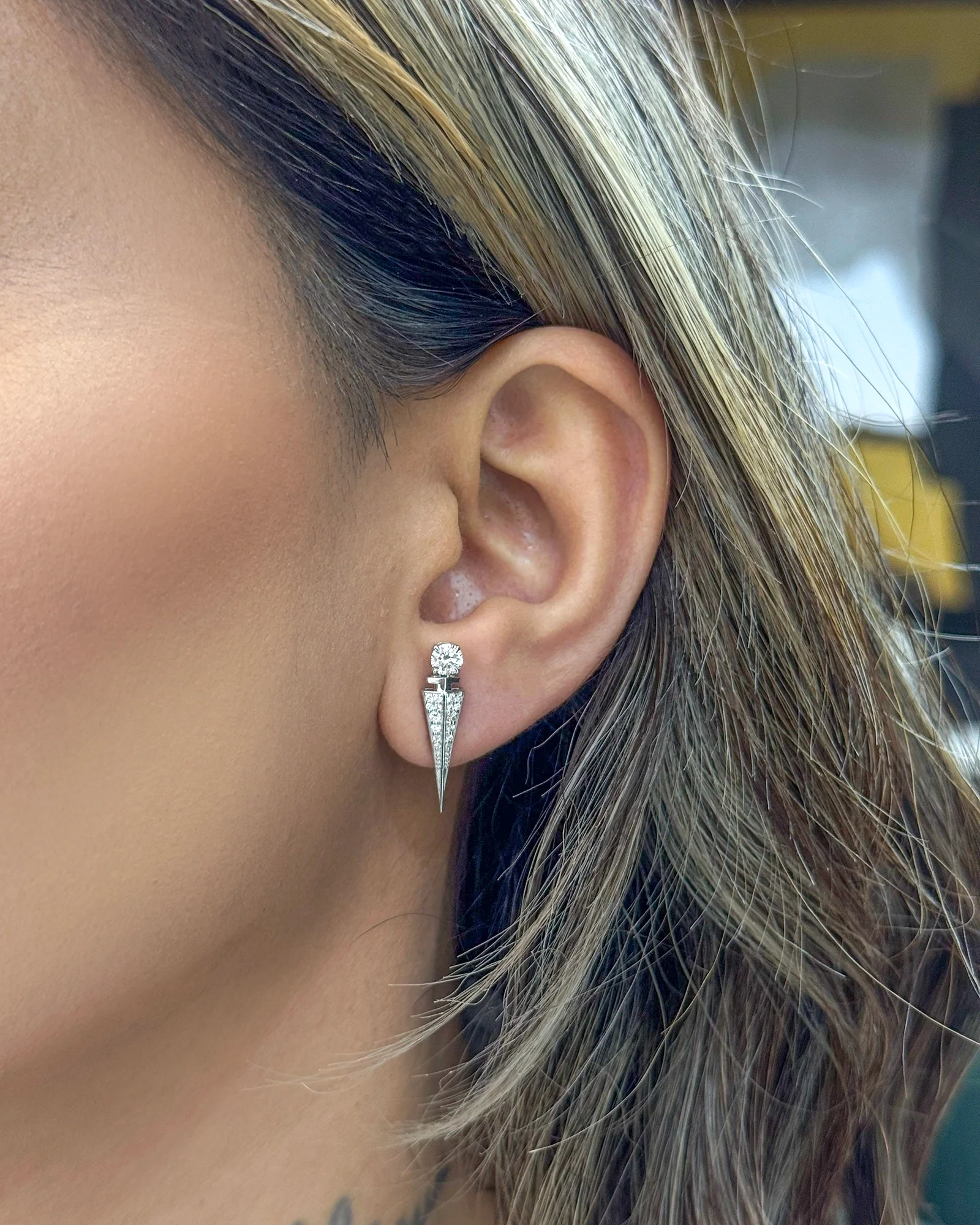 Diamond Dash Earrings - Image 4