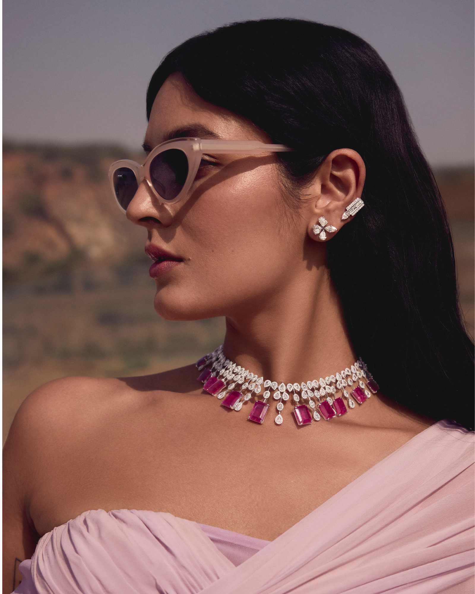 Frida Ruby Necklace - Image 2