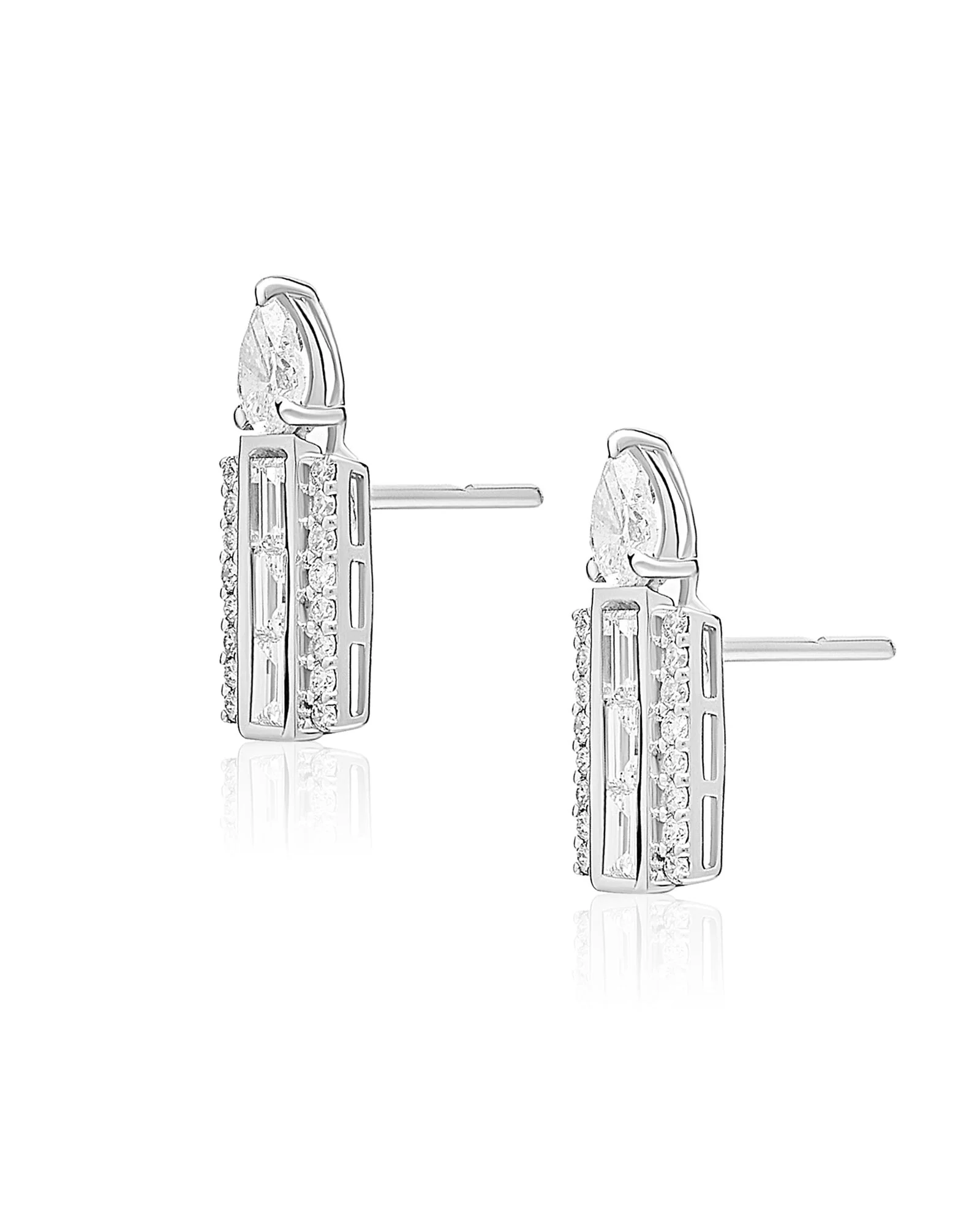 Diamond Dial Earrings - Image 3