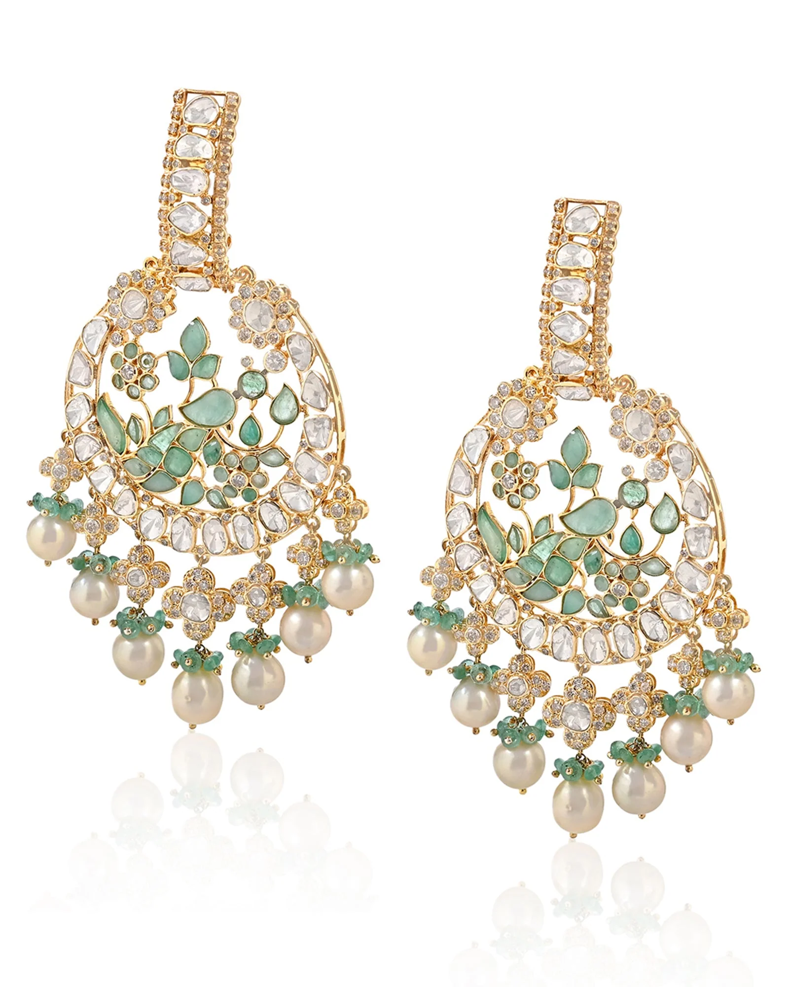 Dancing Peacock Earrings - Image 3