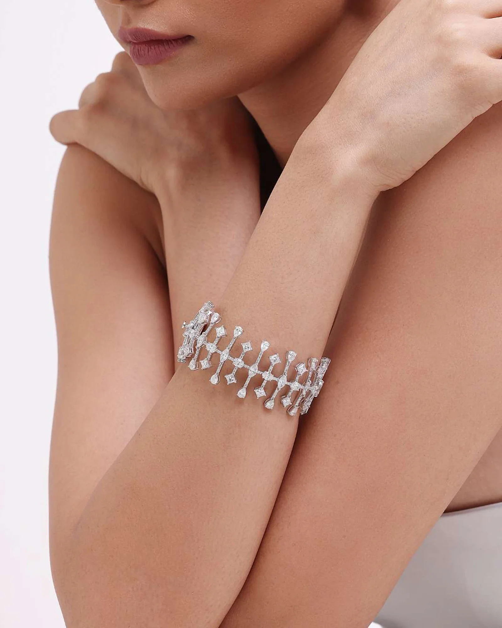 Diamond Spike Bracelet