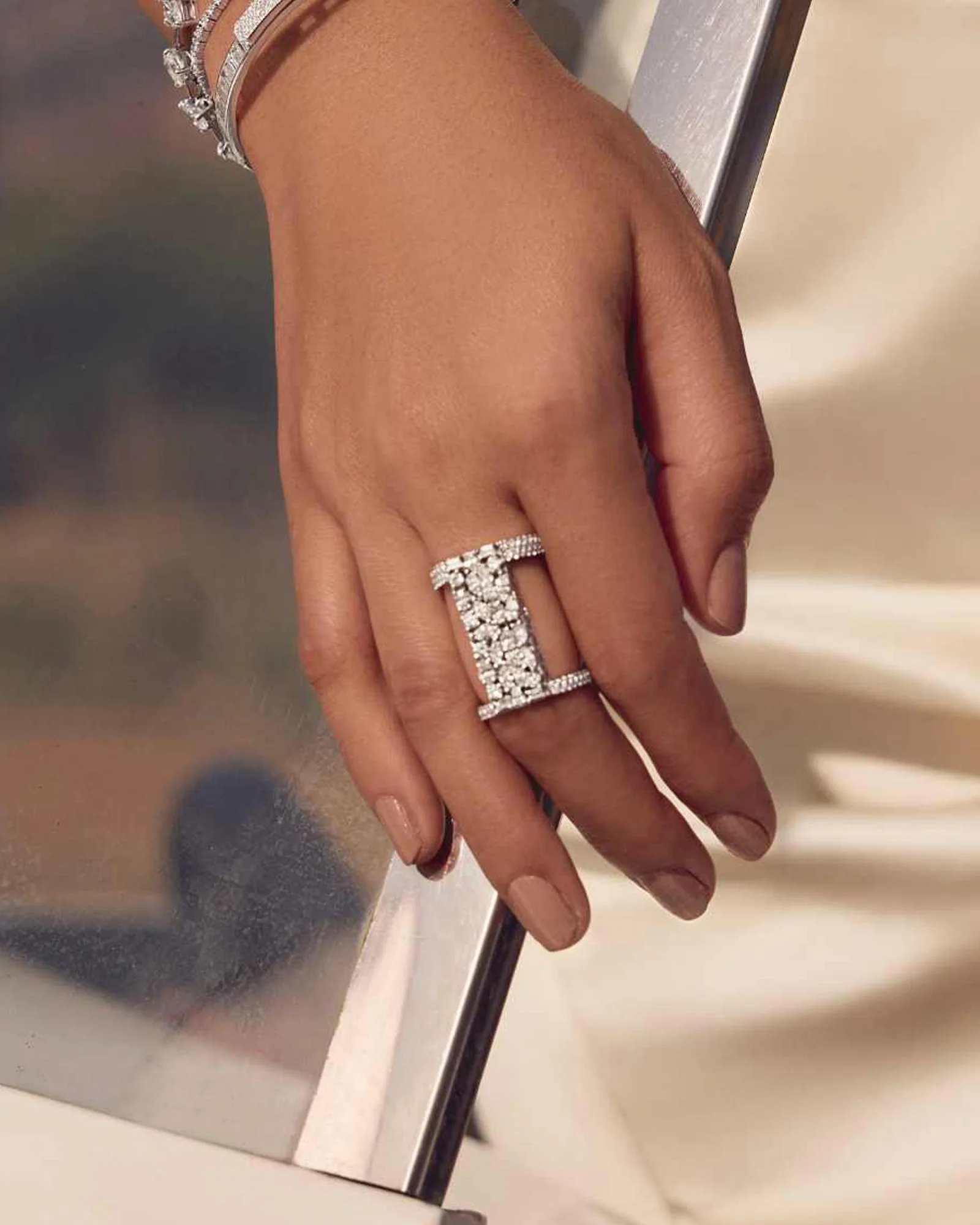 Diamond Stratum Ring