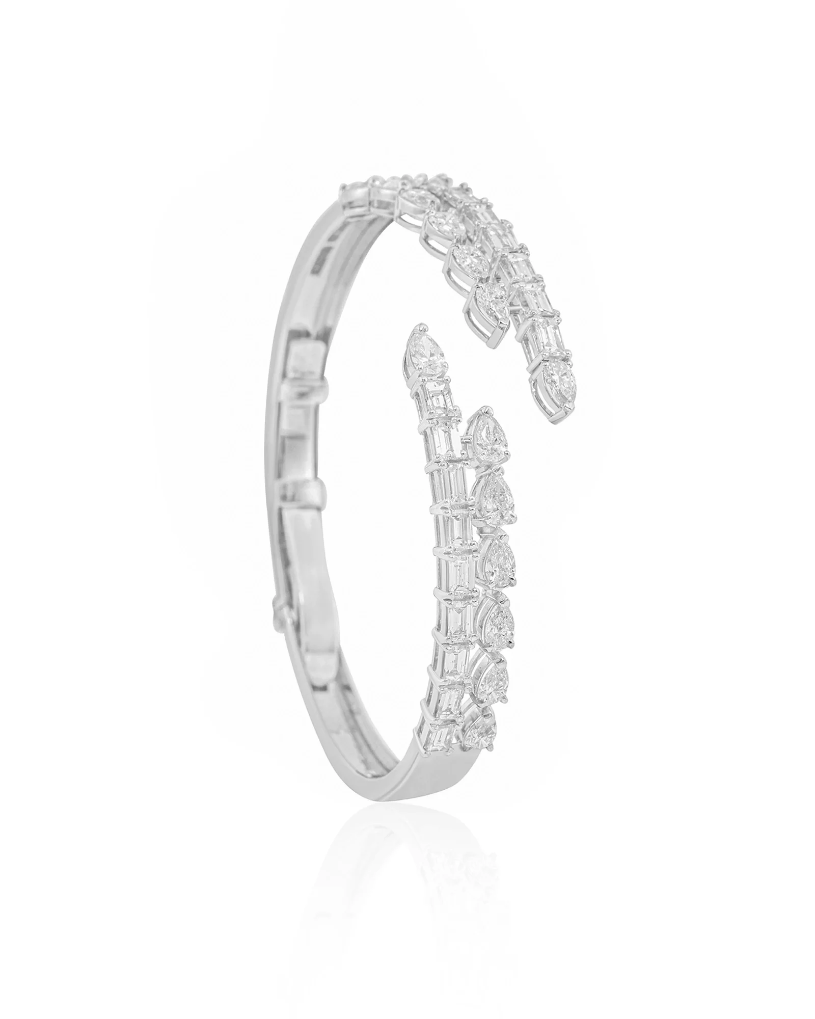 Diamond Swirl Bracelet - Image 3