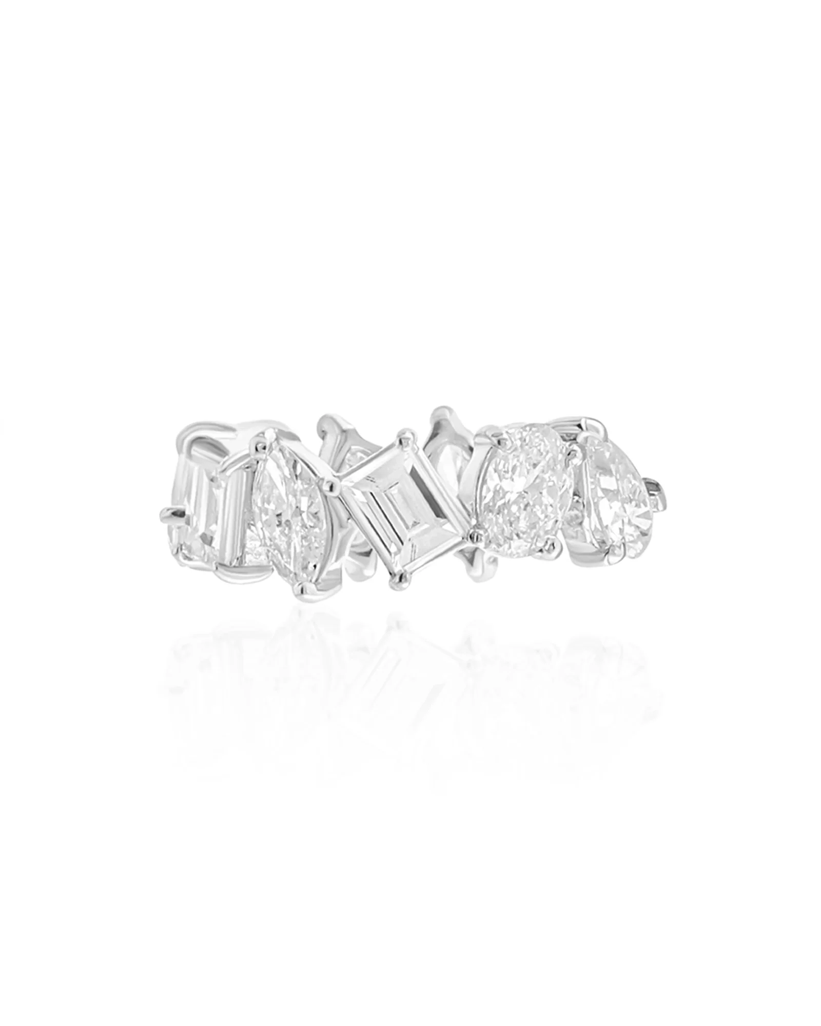Diamond Swirl Huggie - Image 2