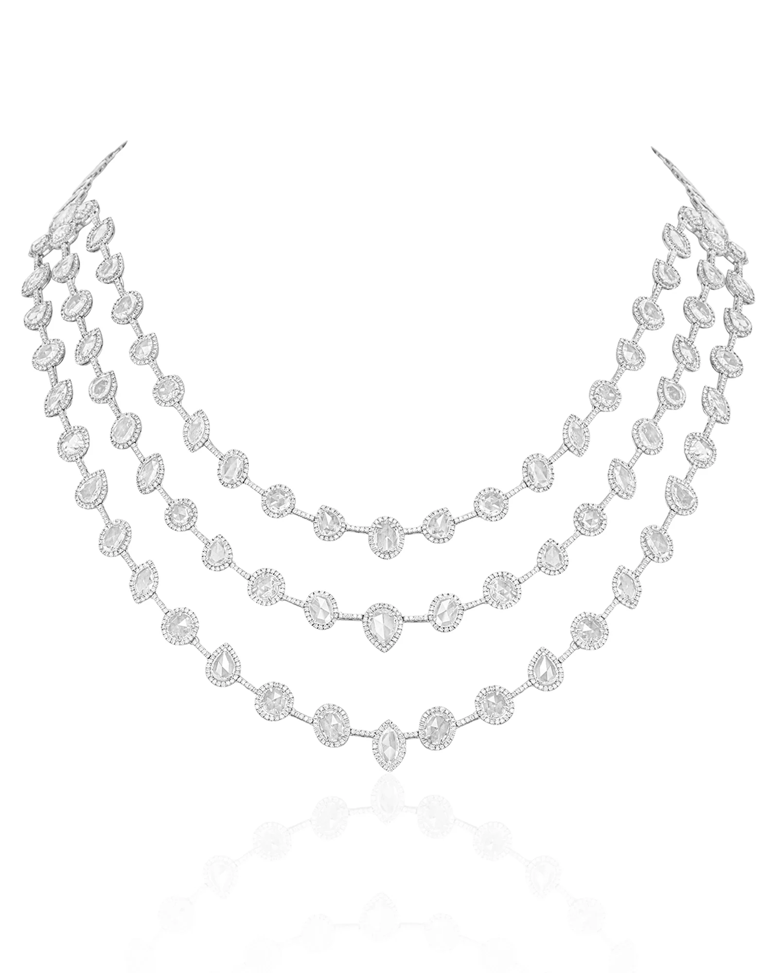 Diamond Trio Necklace