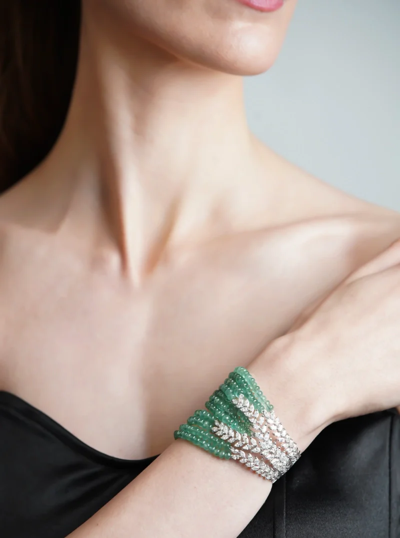 Double the Fun Emerald Bracelet - Image 4