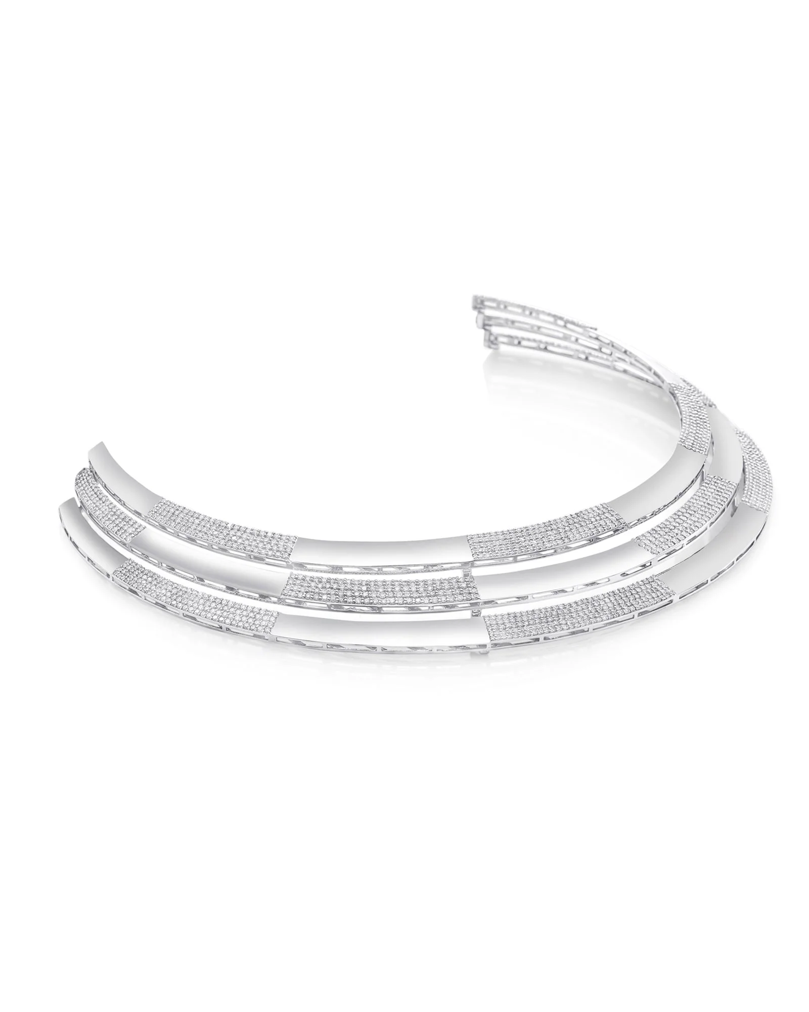 Egyptian Necklace- White Gold - Image 2