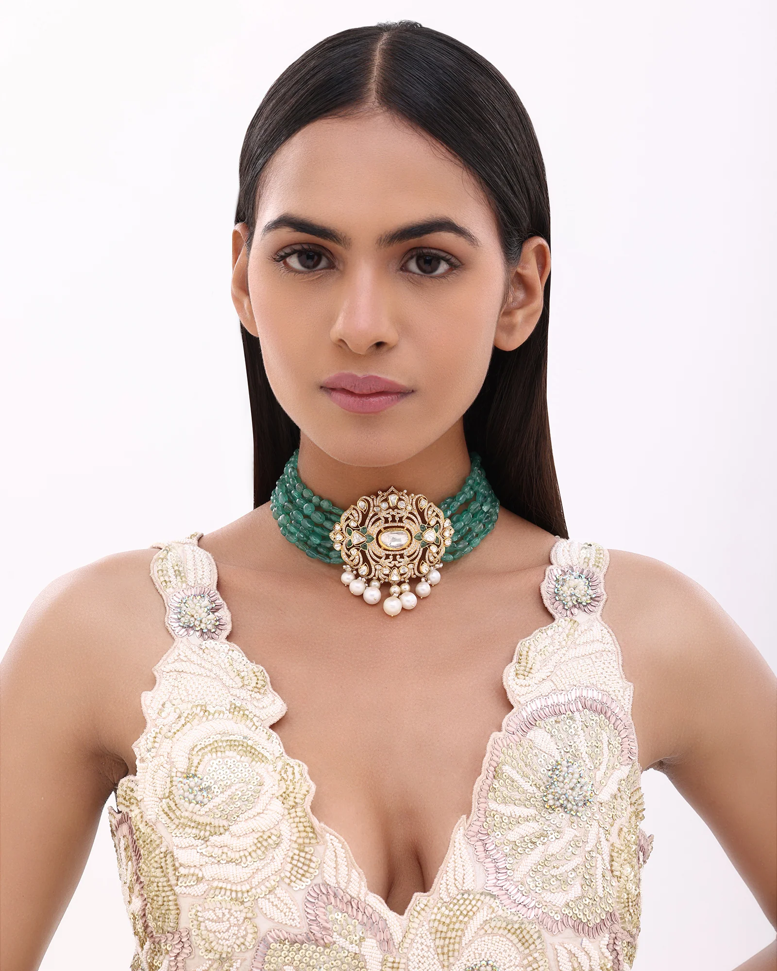 Emerald Baag Necklace - Image 2