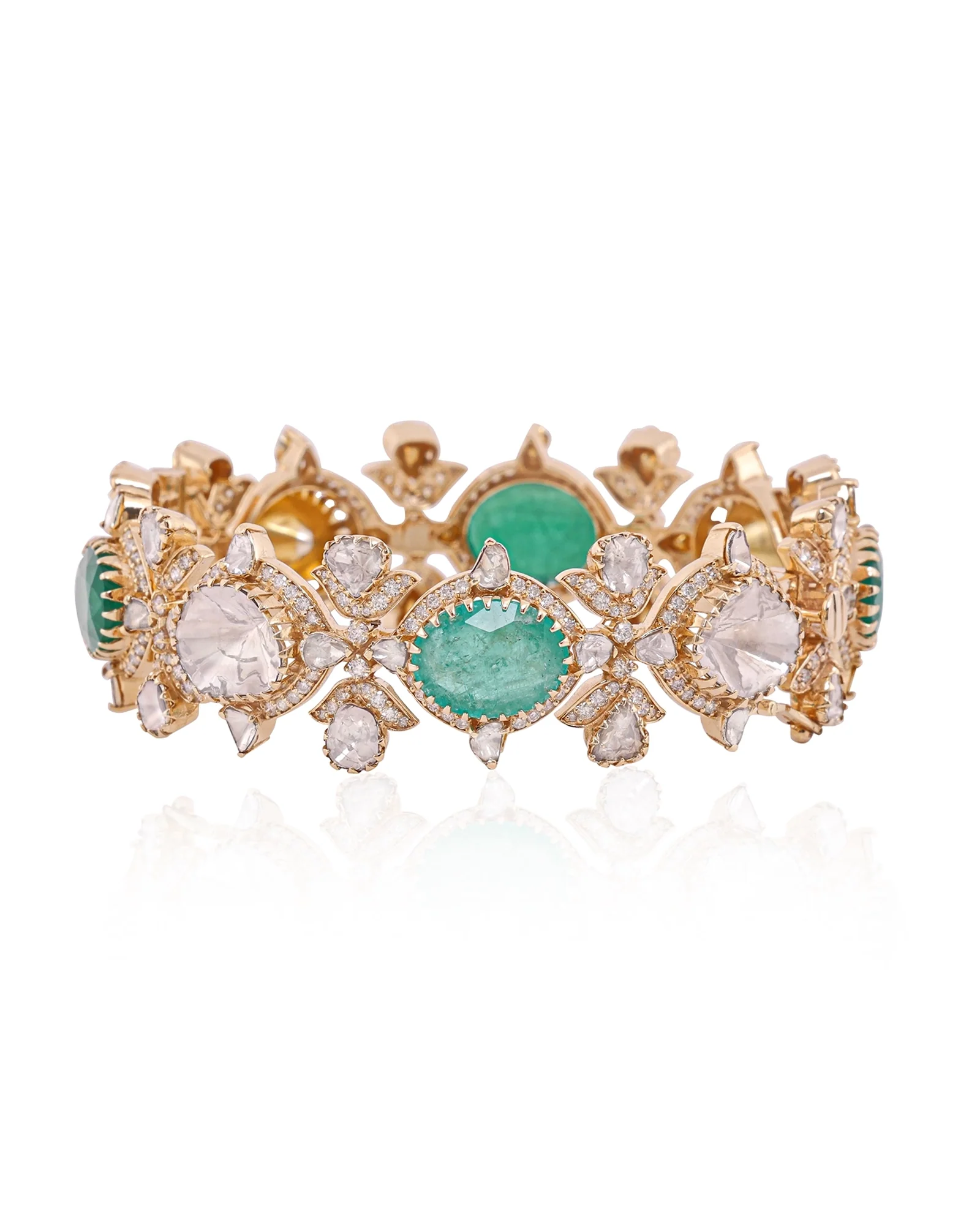 Emerald bagh bangle