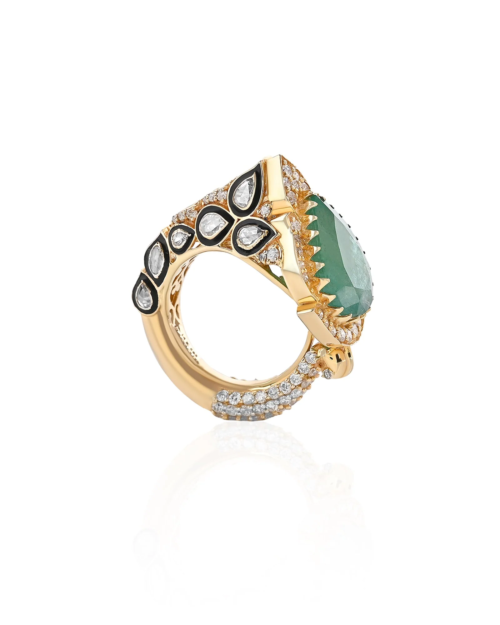 Emerald Dew Ring - Image 3
