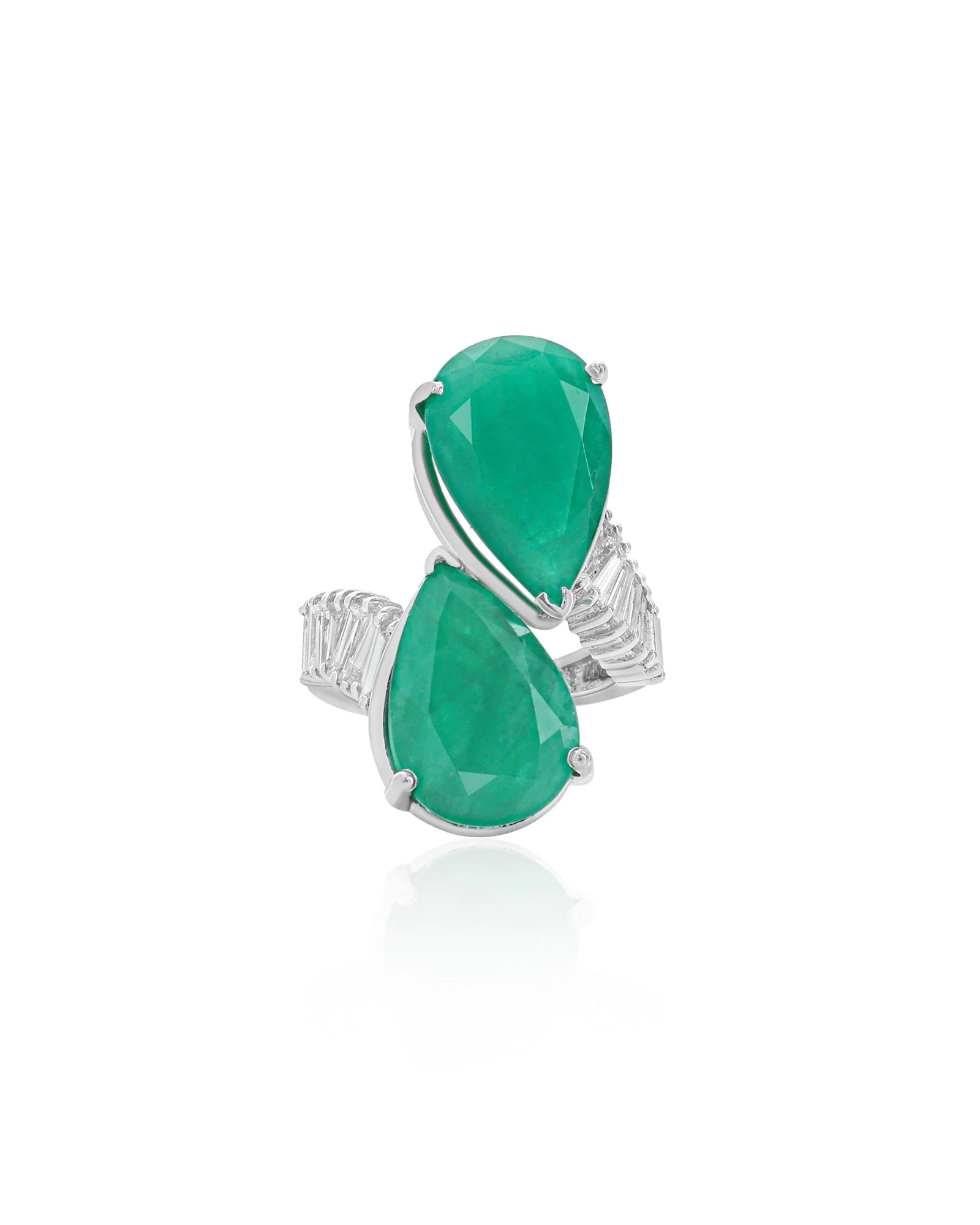 Emerald Duo Ring - Image 3