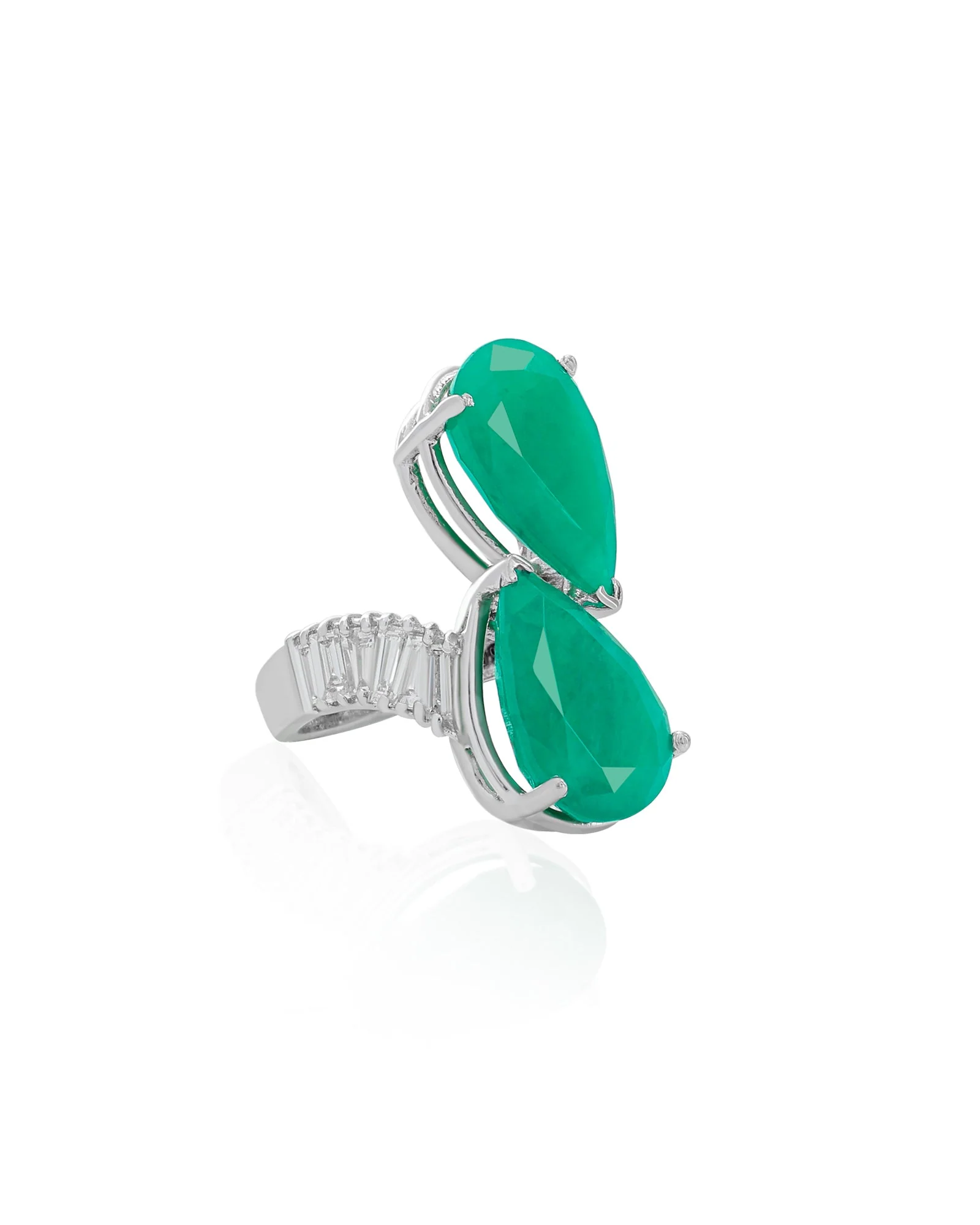 Emerald Duo Ring - Image 4