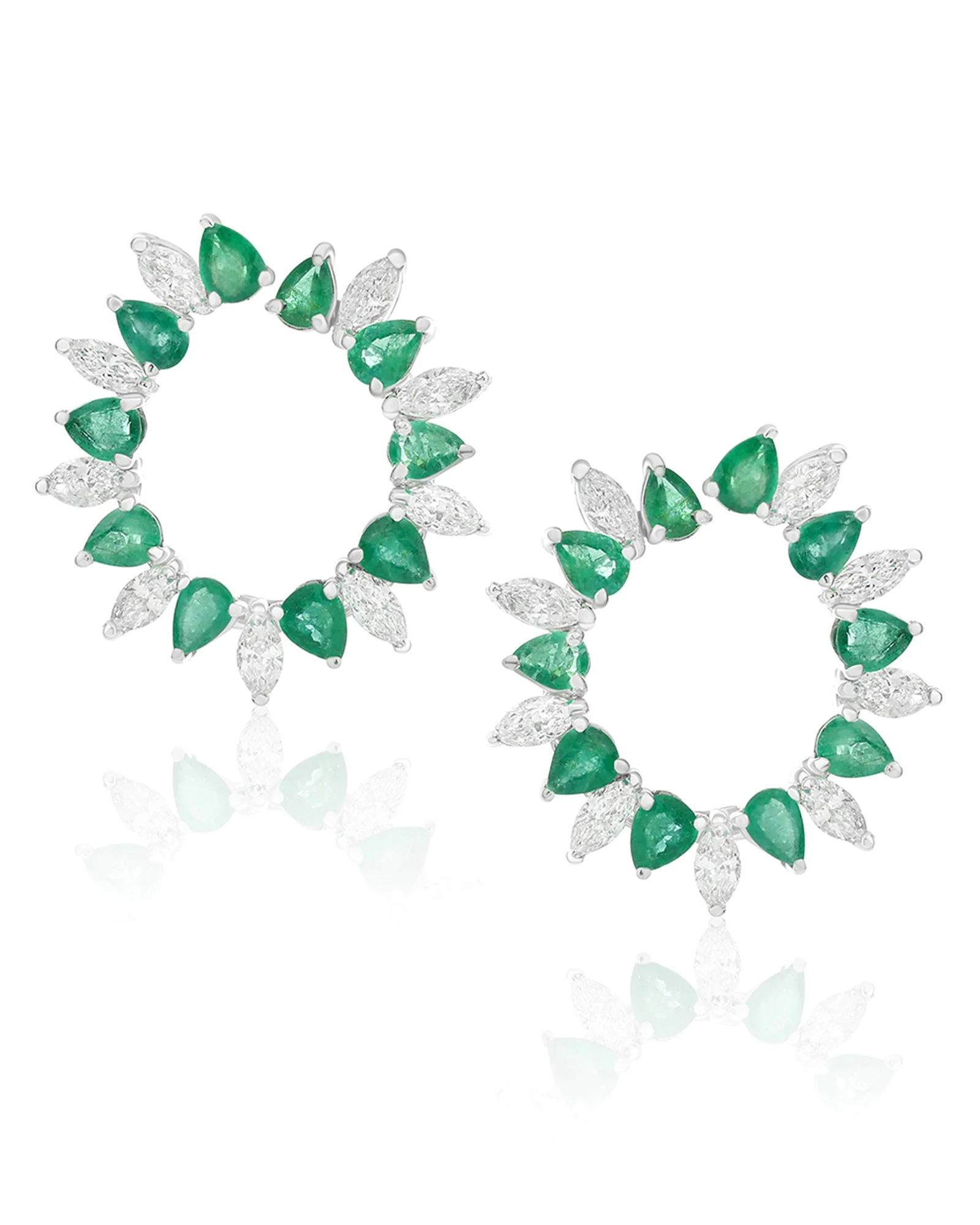 Emerald Eclipse Earrings