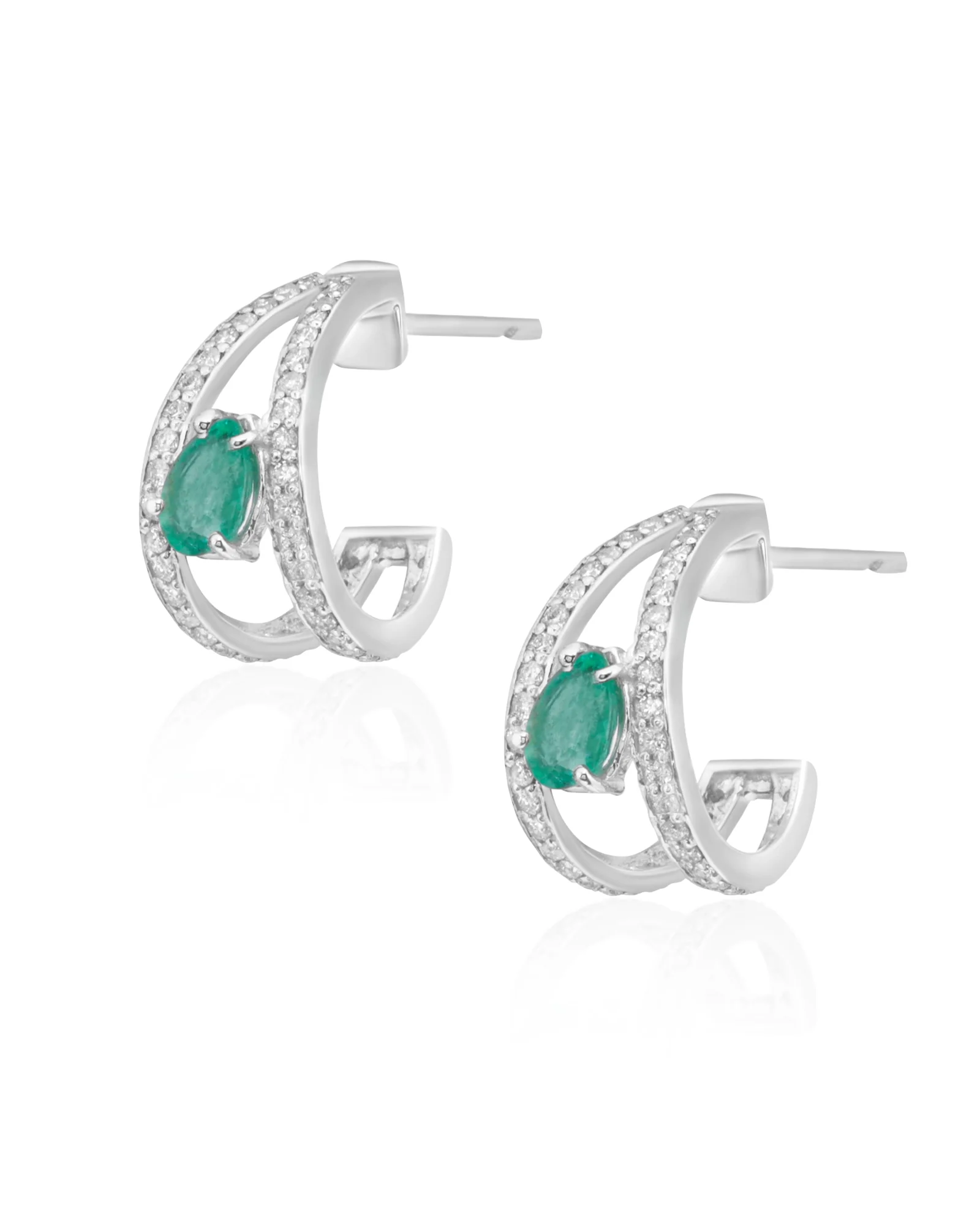 Emerald Mood Earrings - Image 3