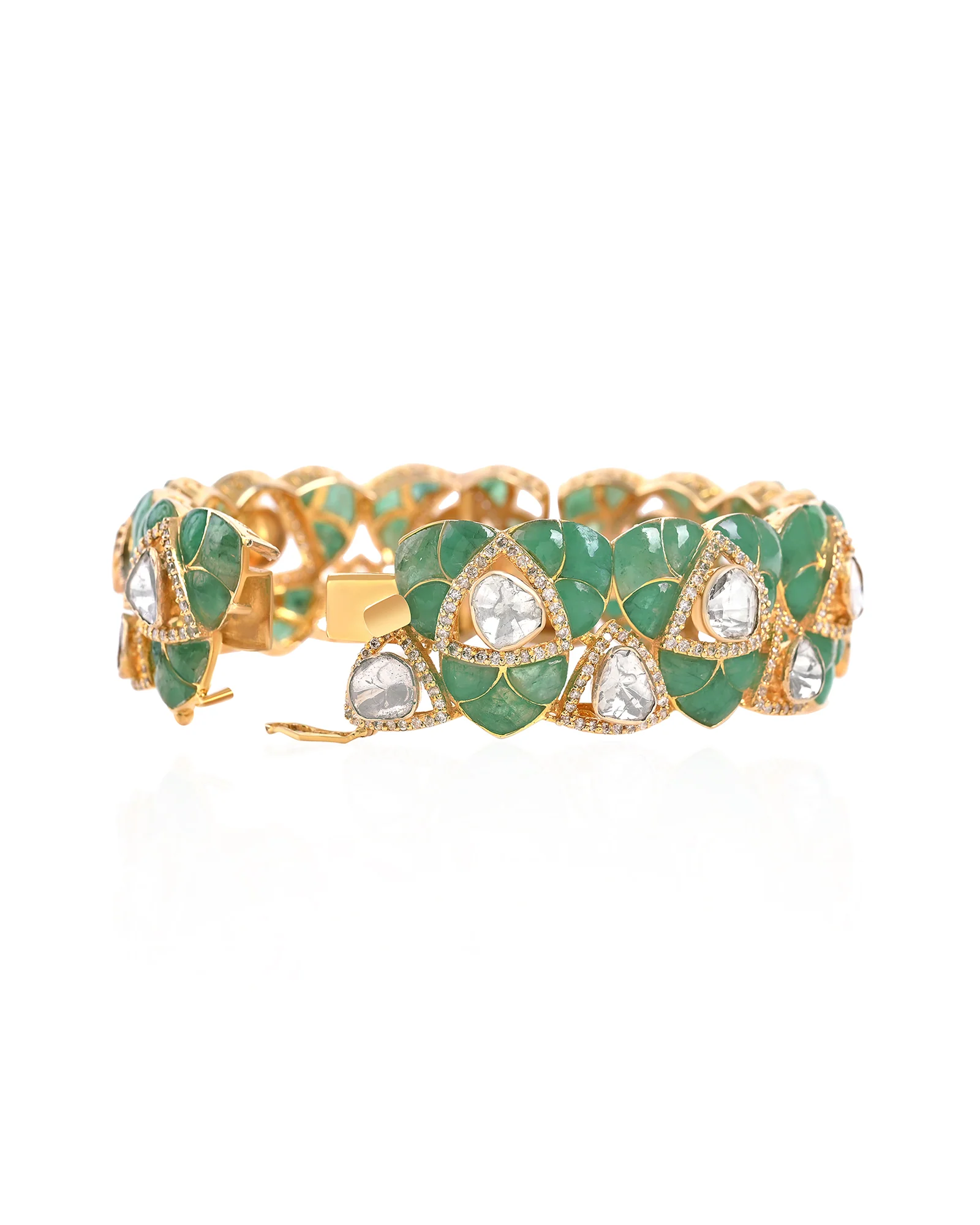 Emerald OTT Bangle - Image 4