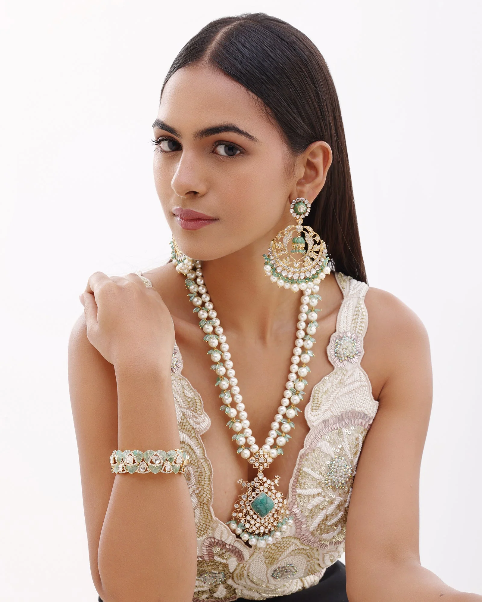 Emerald OTT Bangle - Image 5