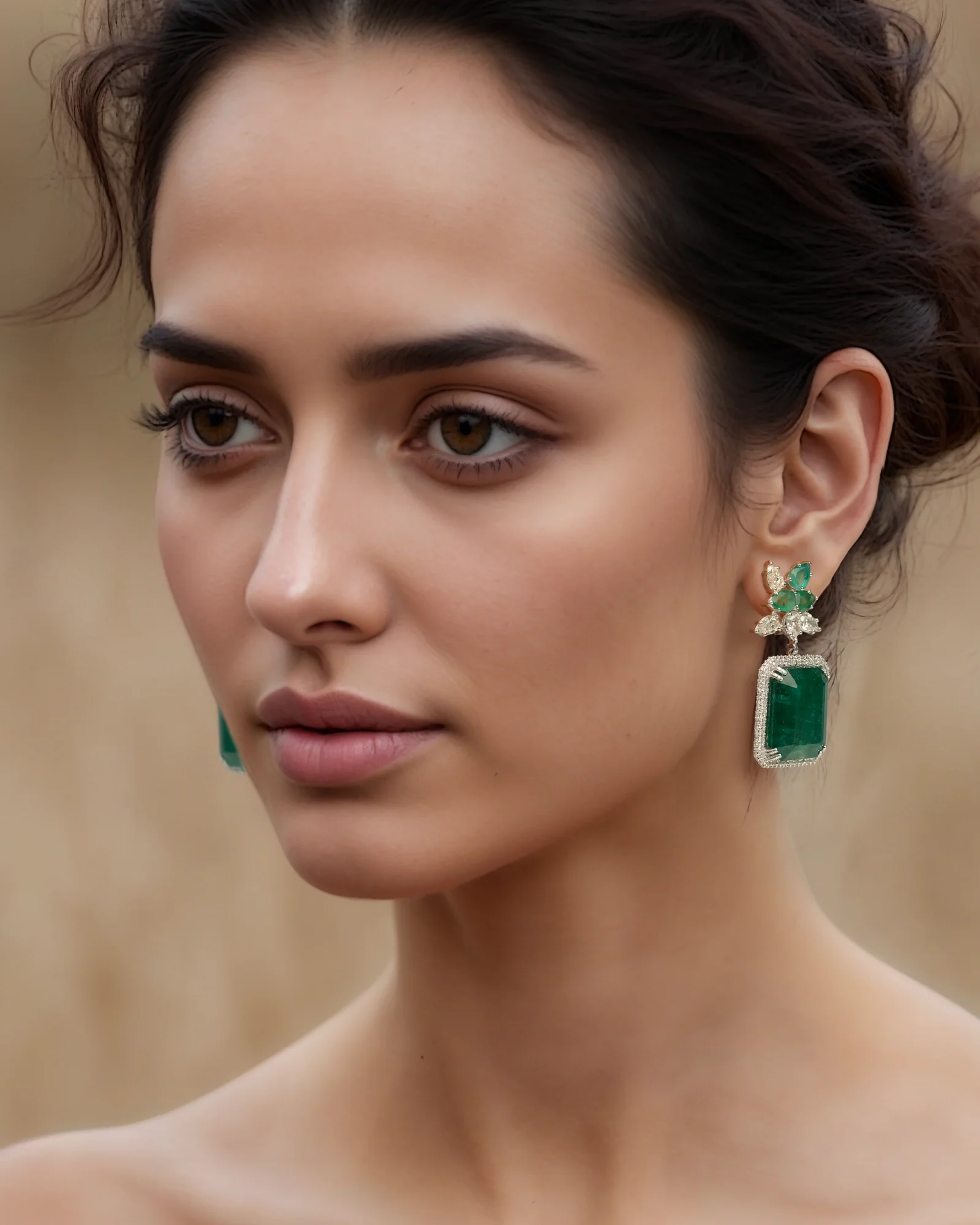 Emerald Revolution Earrings - Image 3