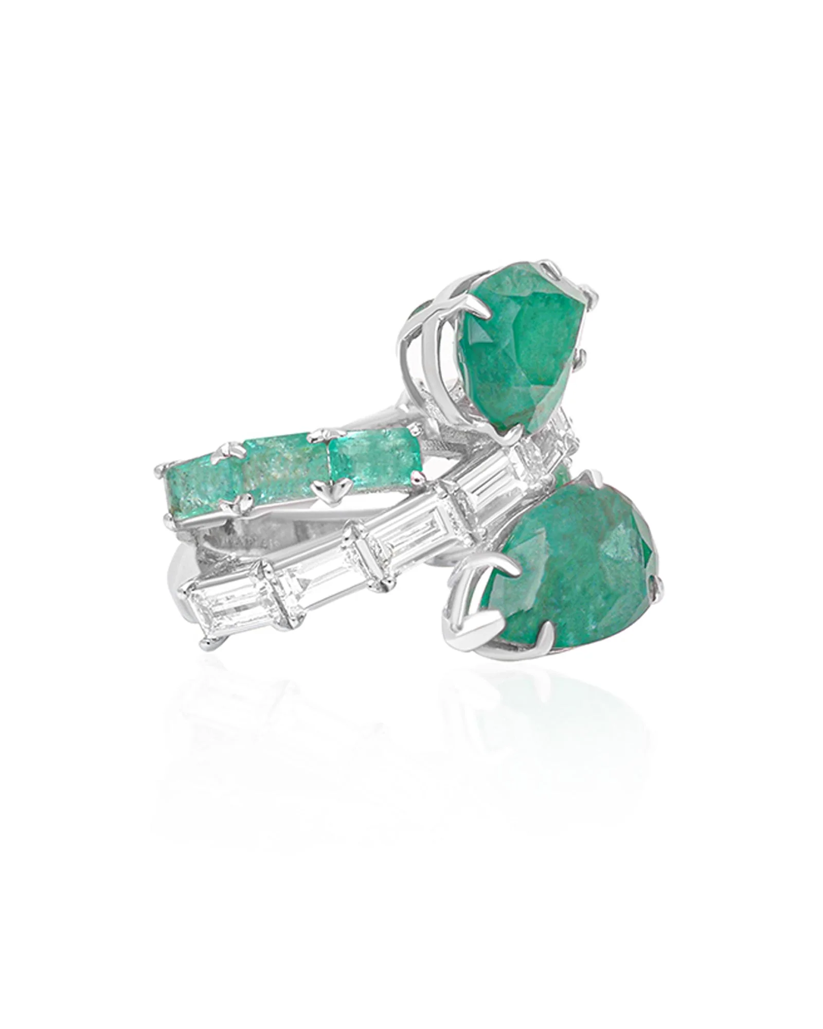 Emerald Serenade Ring - Image 2