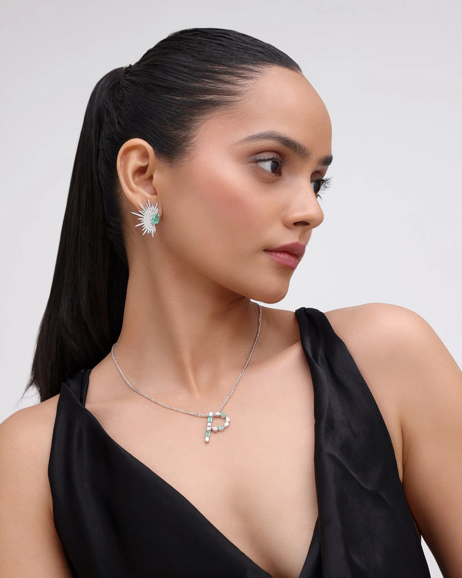 Emerald Spike Studs - Image 4
