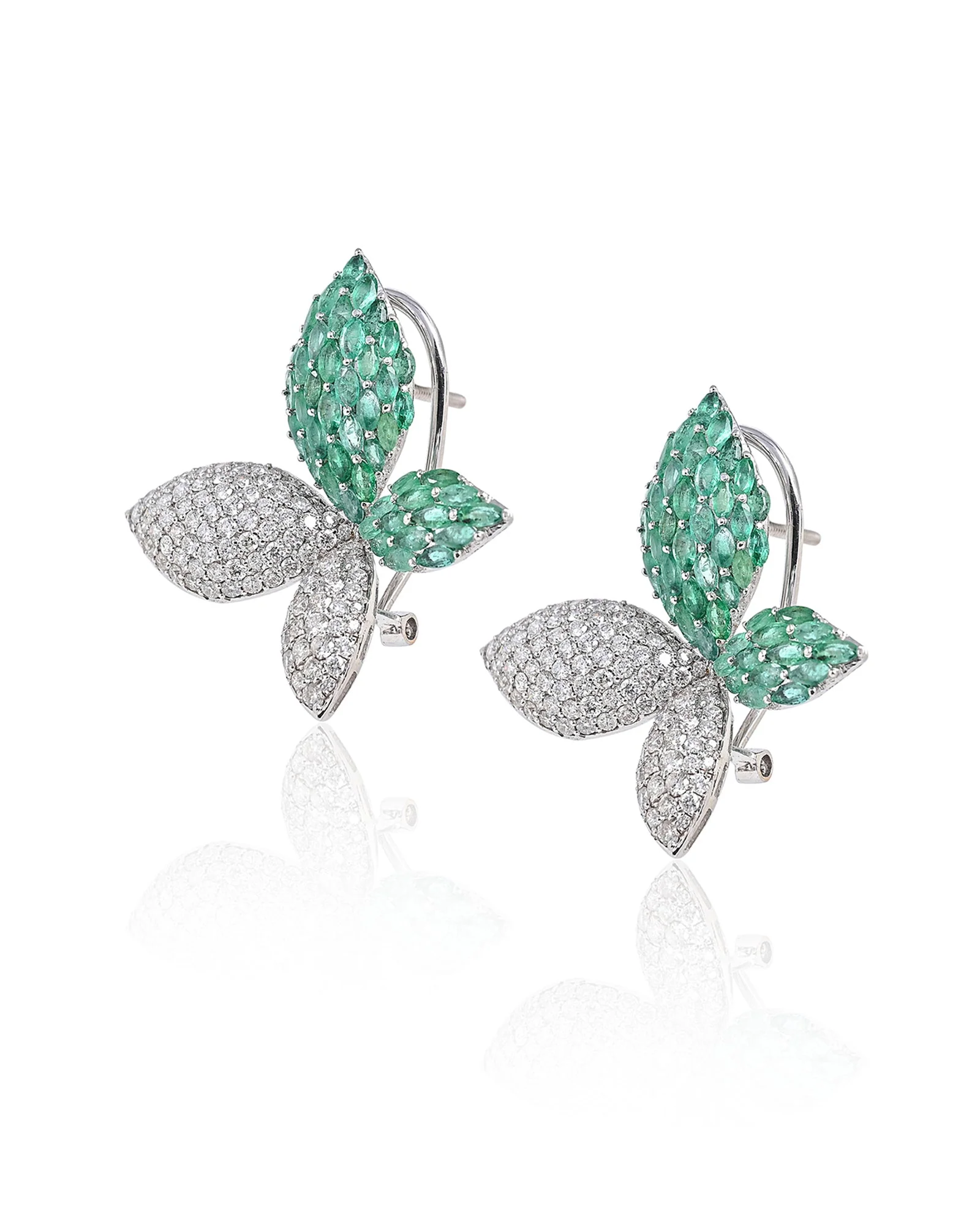Emerald Summer Muse Earrings - Image 3