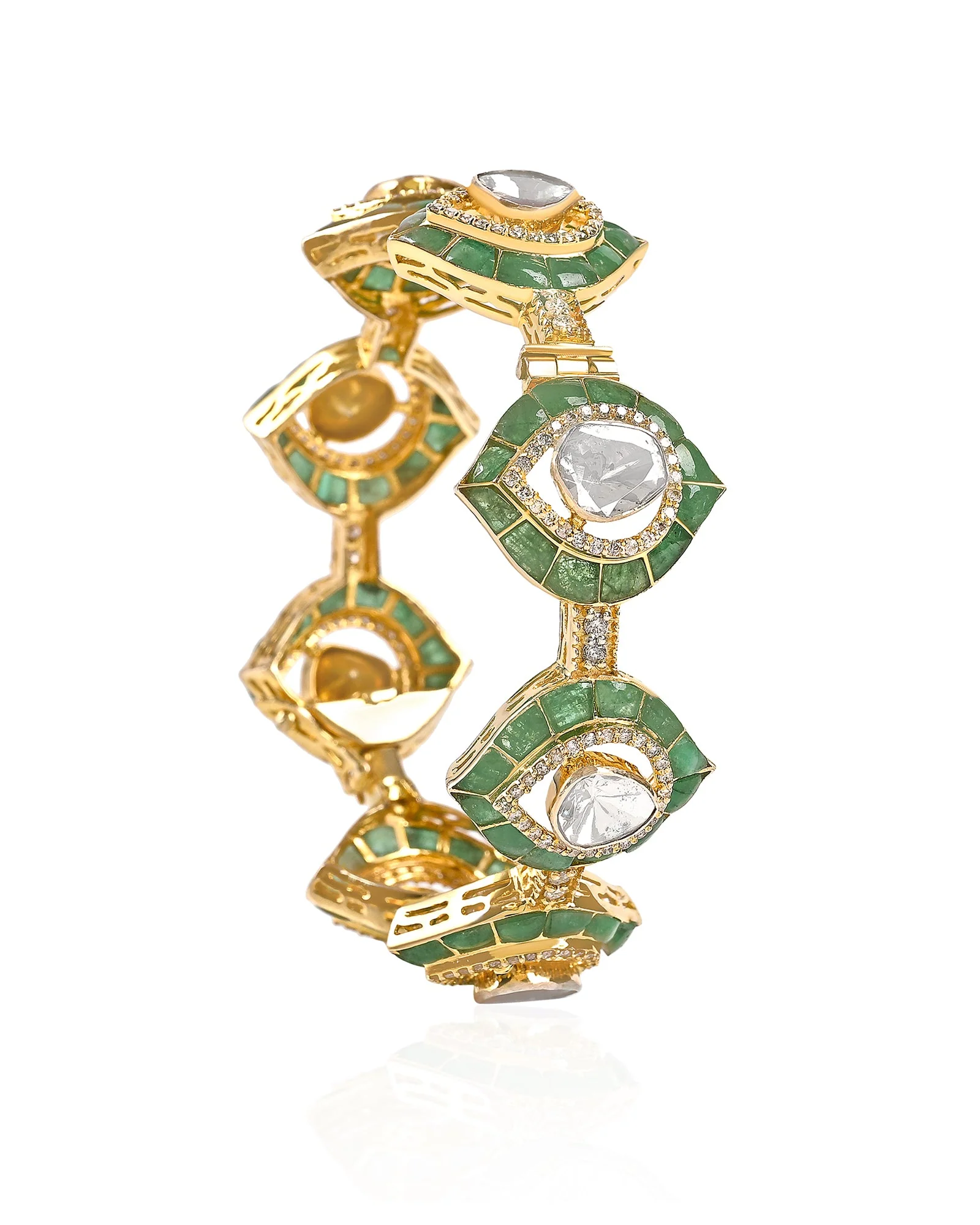Emerald Treasure Bangle - Image 4