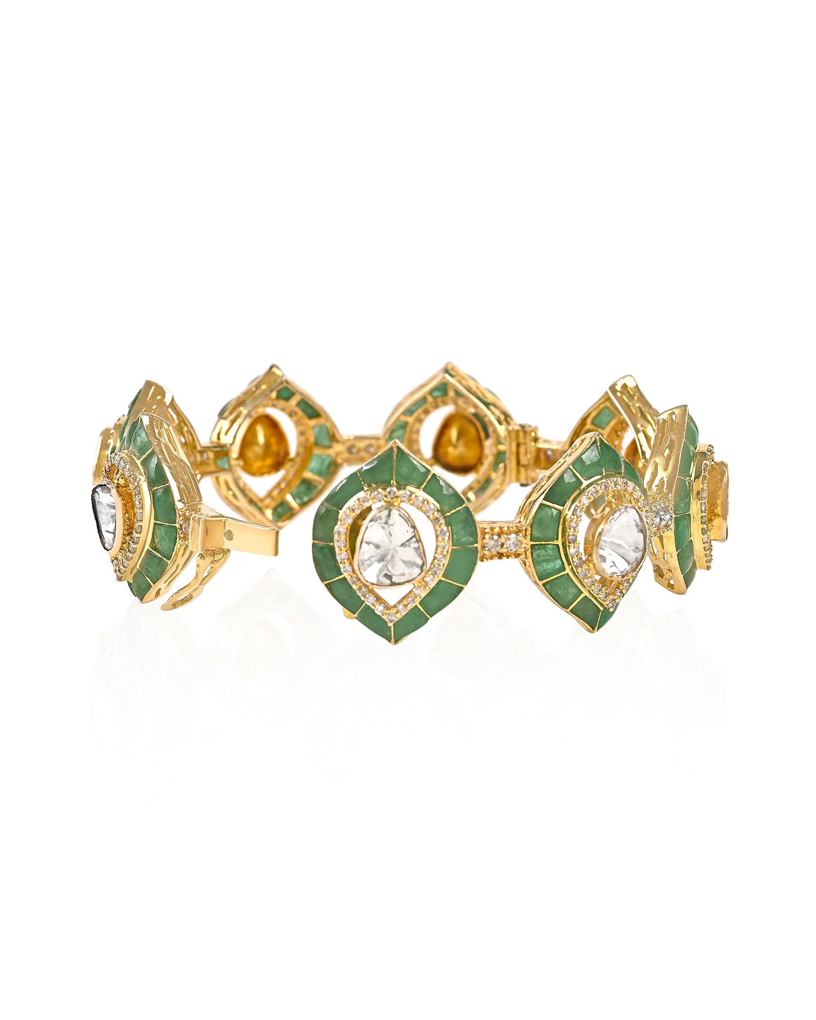 Emerald Treasure Bangle - Image 6