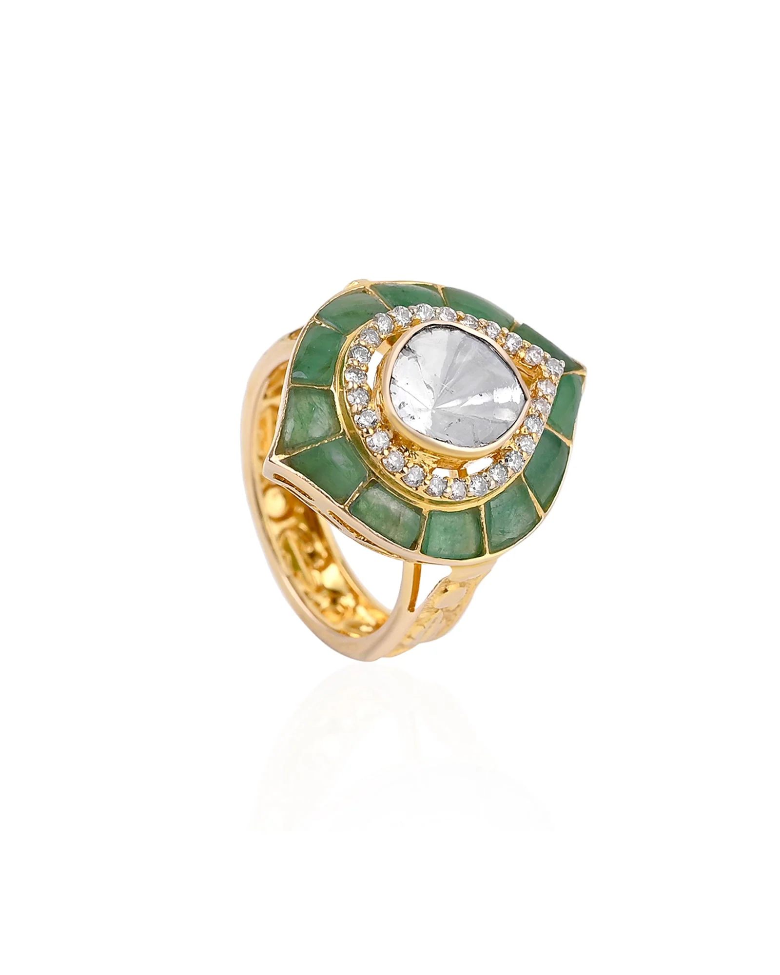 Emerald Treasure Ring - Image 3