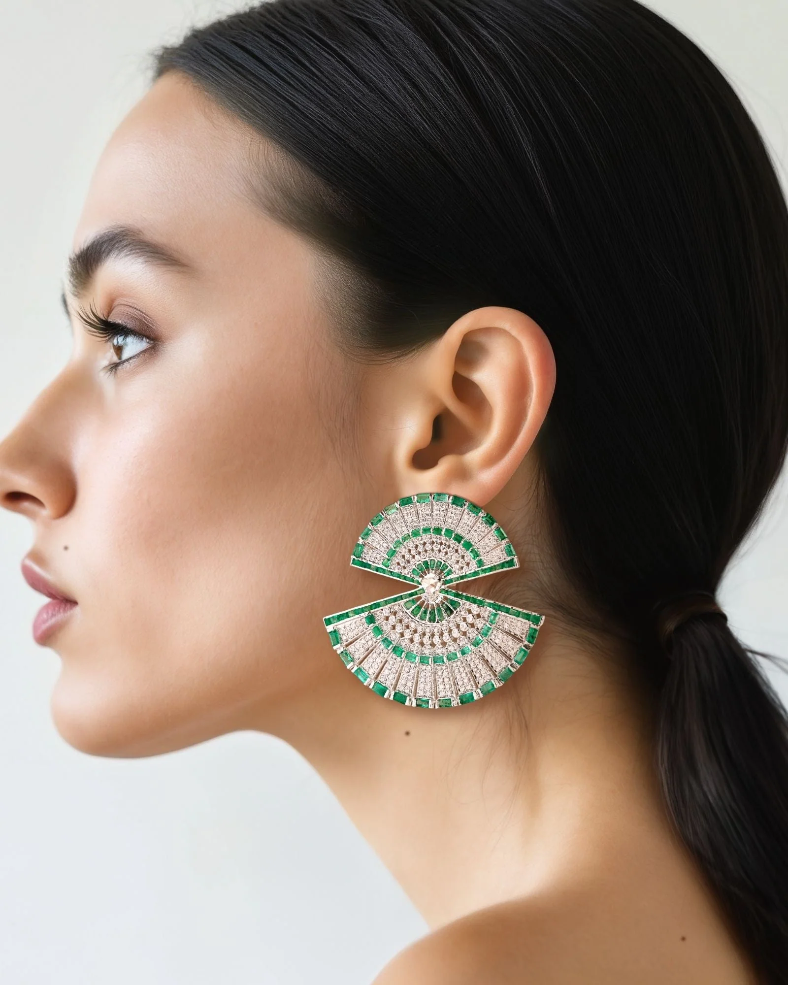 Fan of Fortune Earrings - Image 2