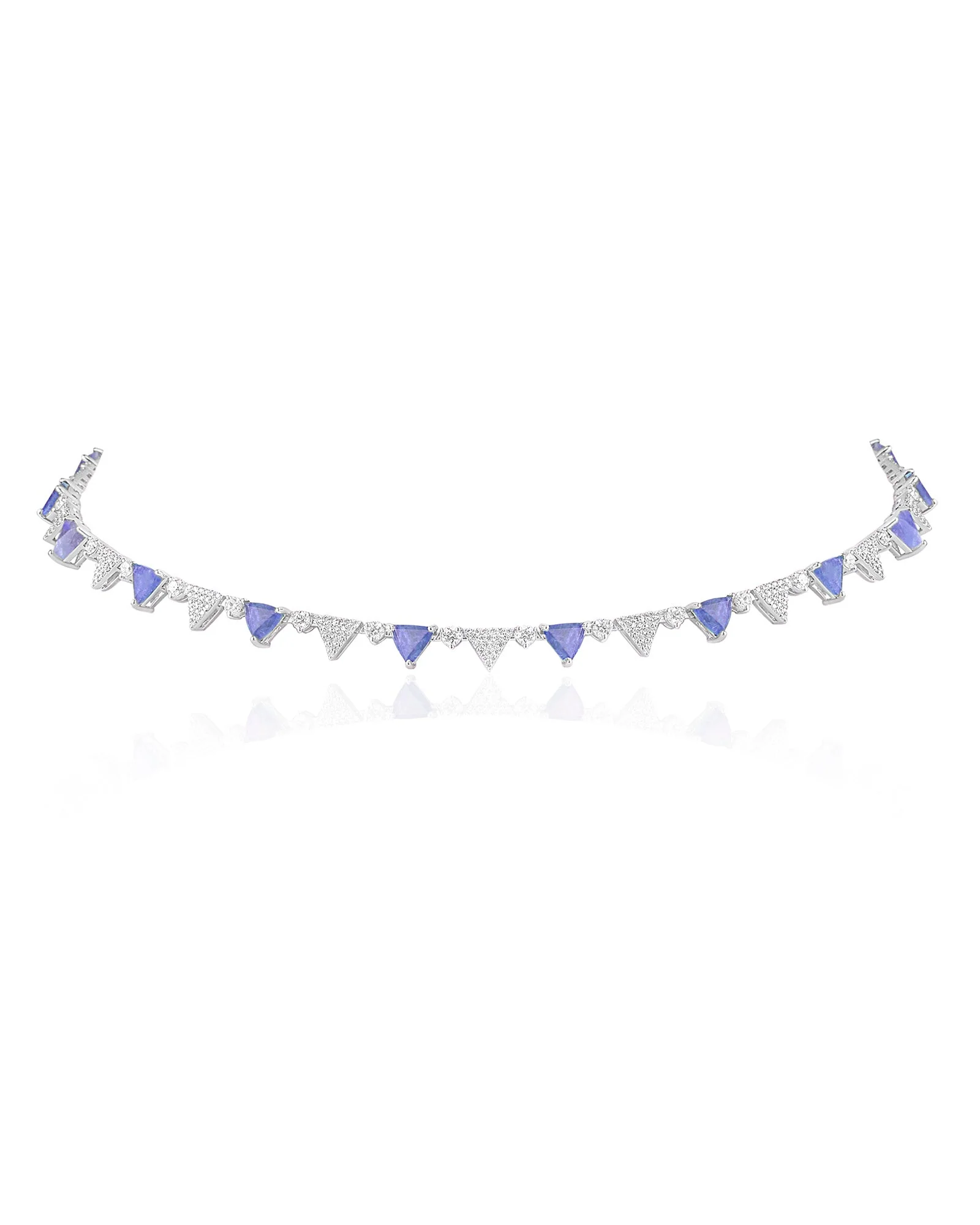 Flag it Tanzanite Necklace