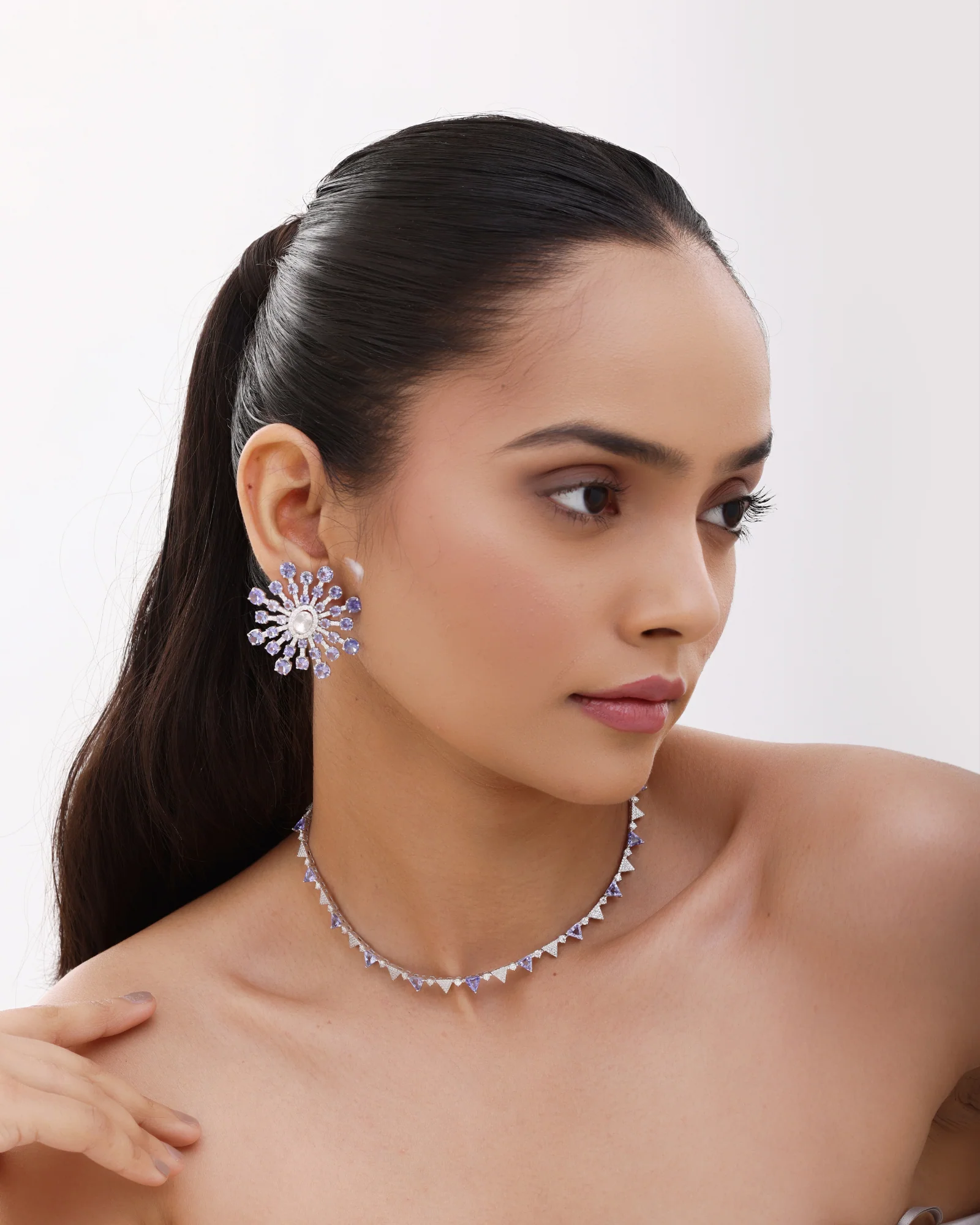 Tanzanite Dew Drop Earrings - Image 5