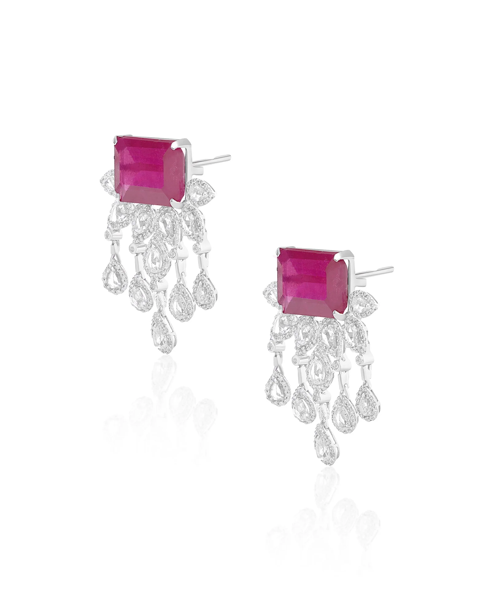 Frida Ruby Earrings - Image 2