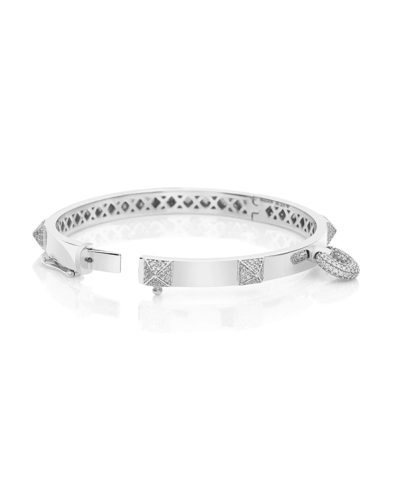 Hardware 2.0 White Gold Bracelet - Image 3