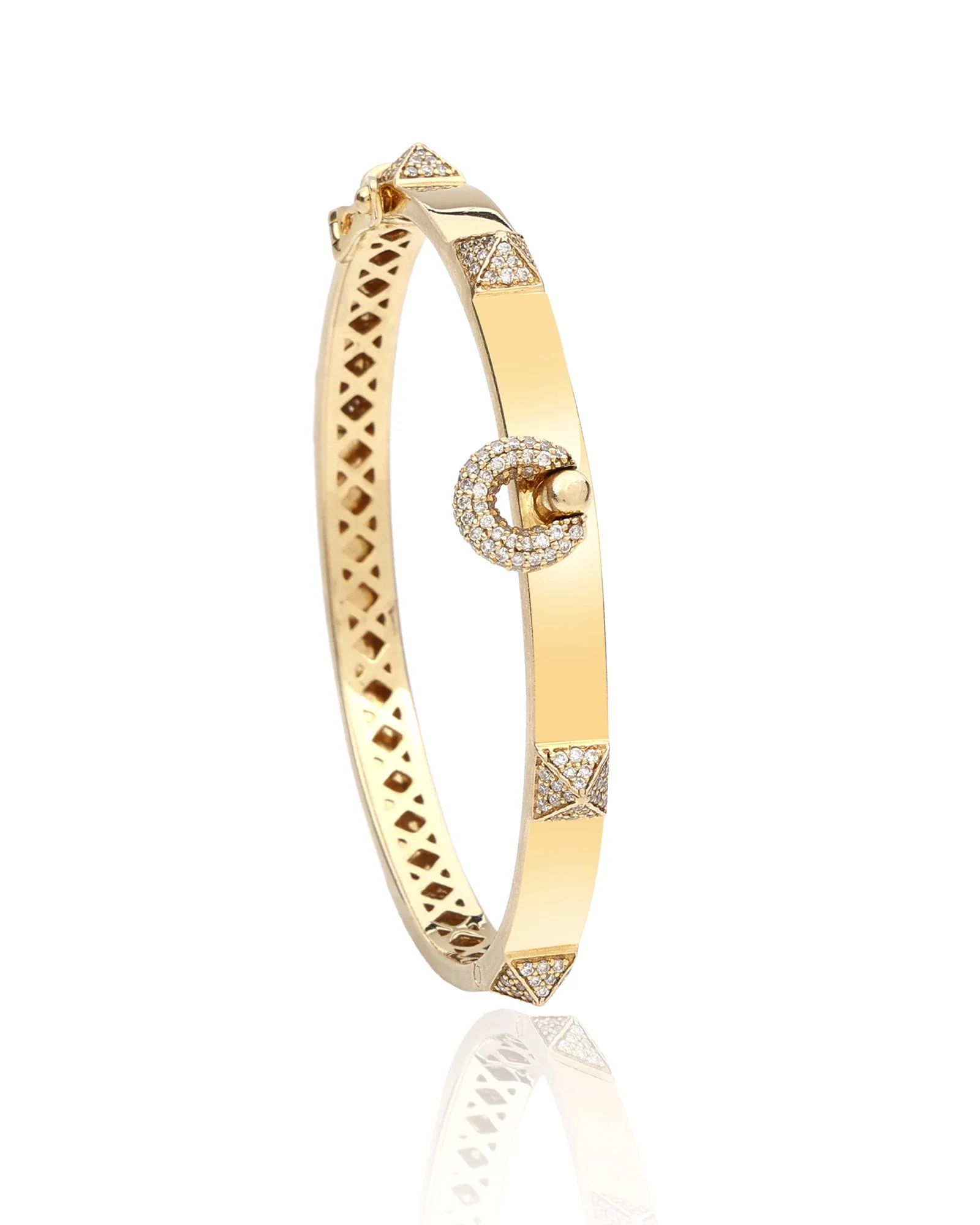 Hardware 2.0 Yellow Gold Bracelet - Image 3