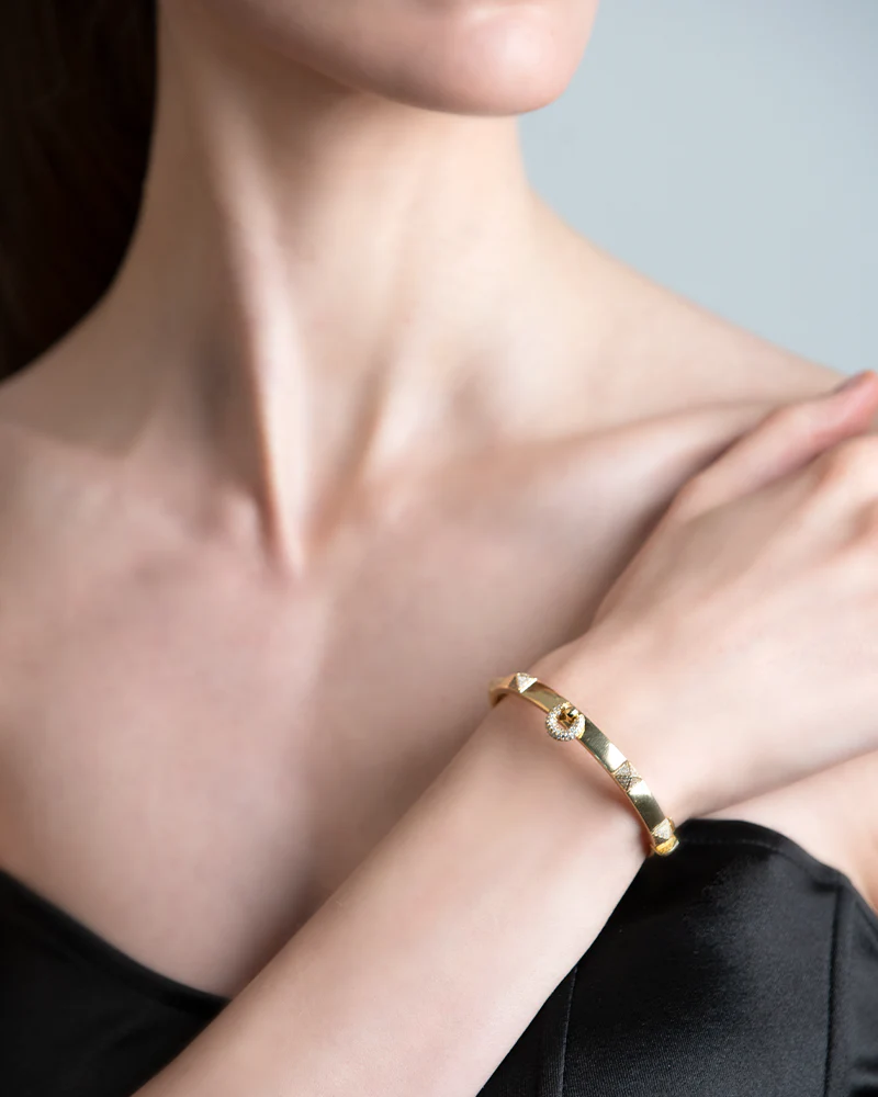 Hardware 2.0 Yellow Gold Bracelet - Image 4